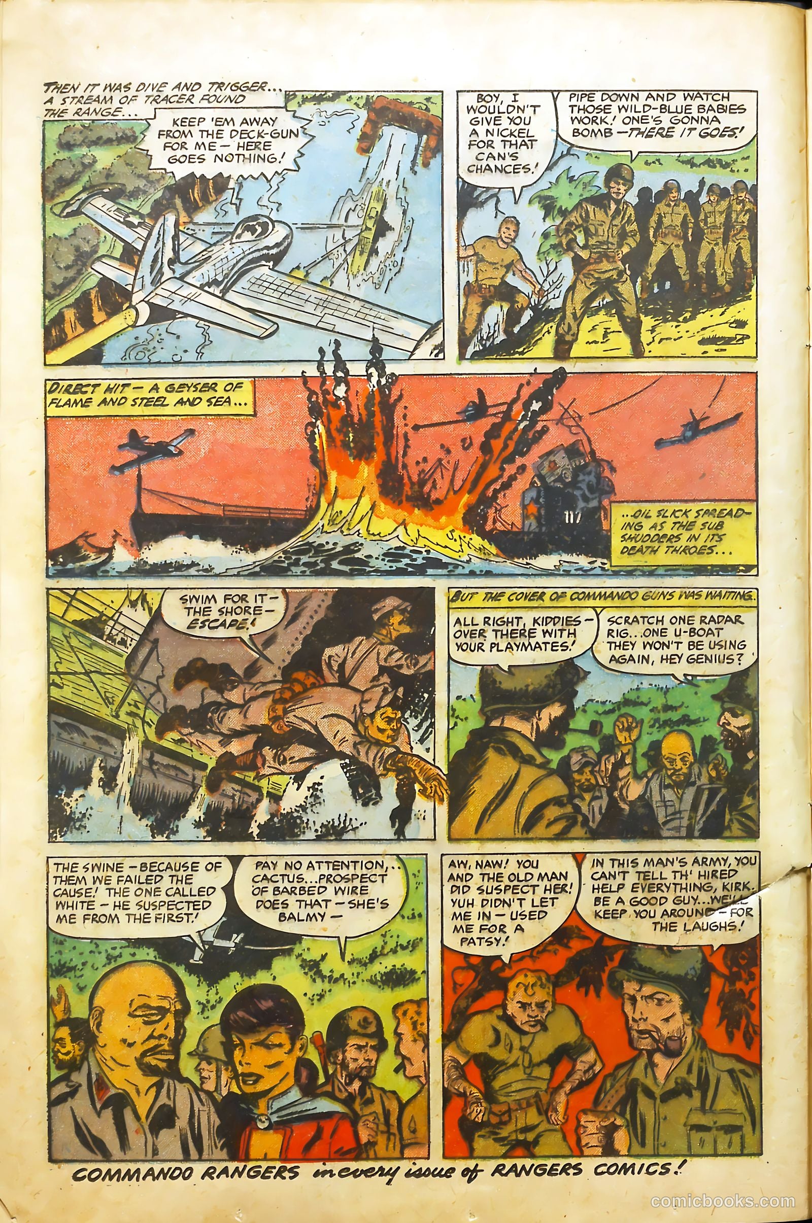 Rangers Comics #66 (1952) — page 12 of 37