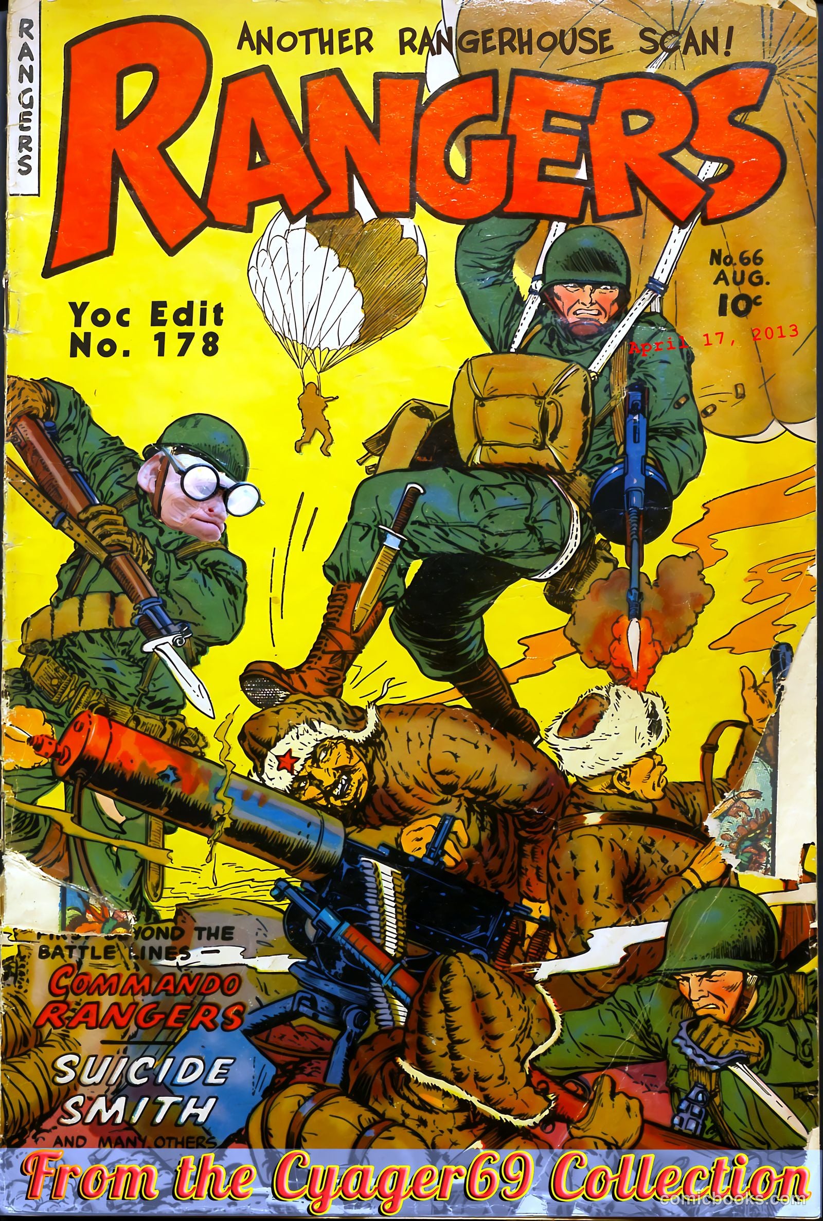 Rangers Comics #66 (1952) — page 37 of 37