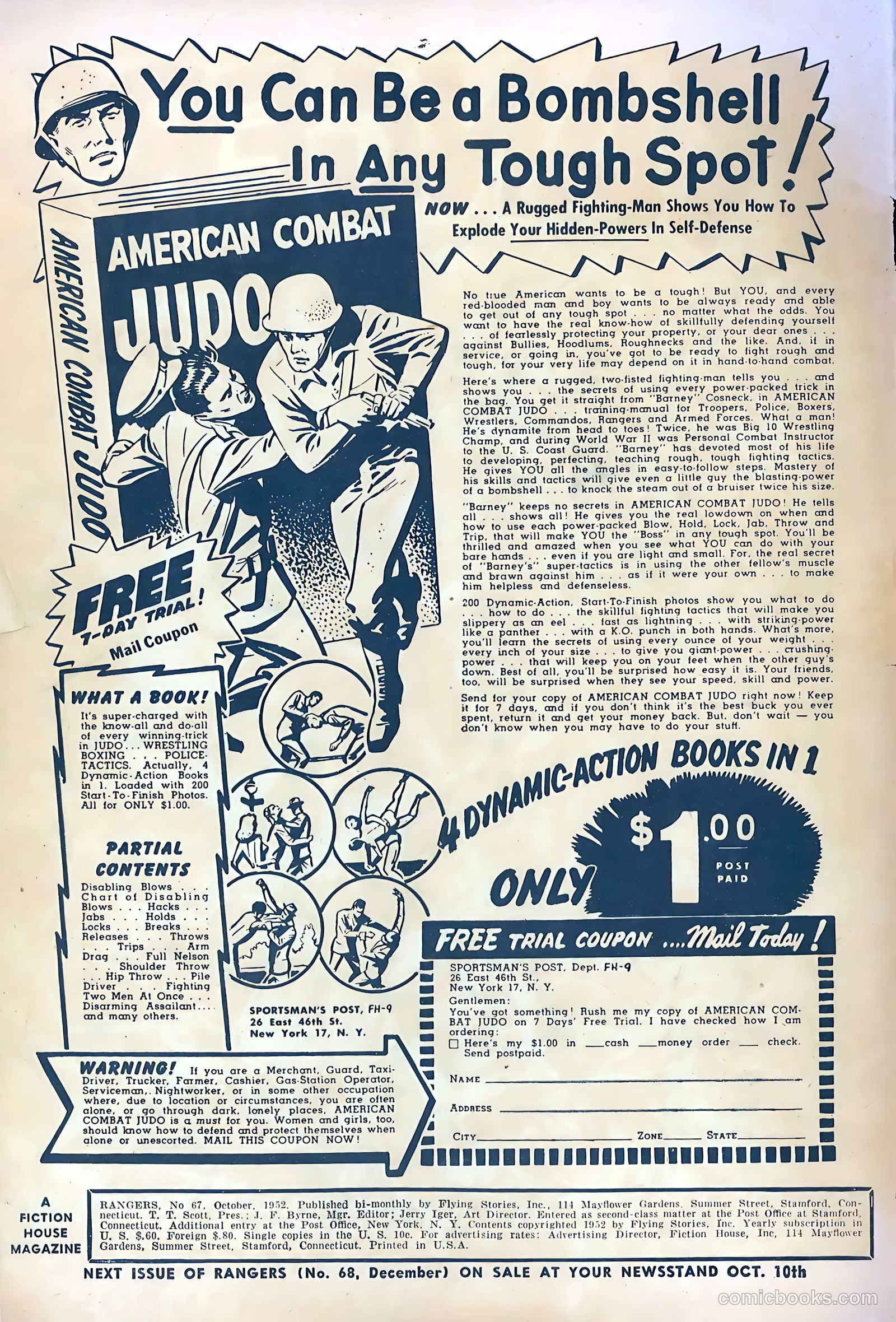 Rangers Comics #67 (1952) — page 2 of 36