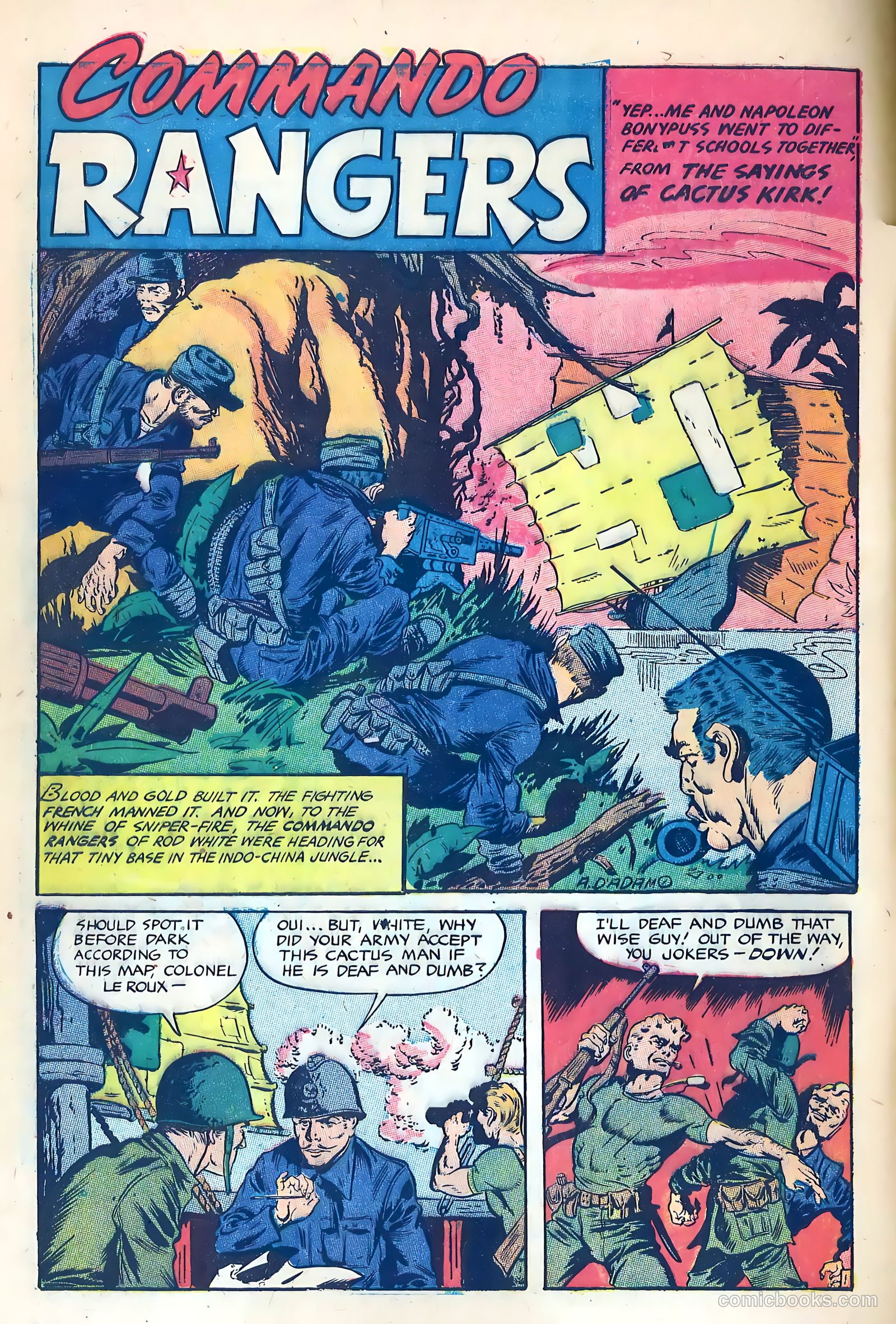 Rangers Comics #67 (1952) — page 4 of 36