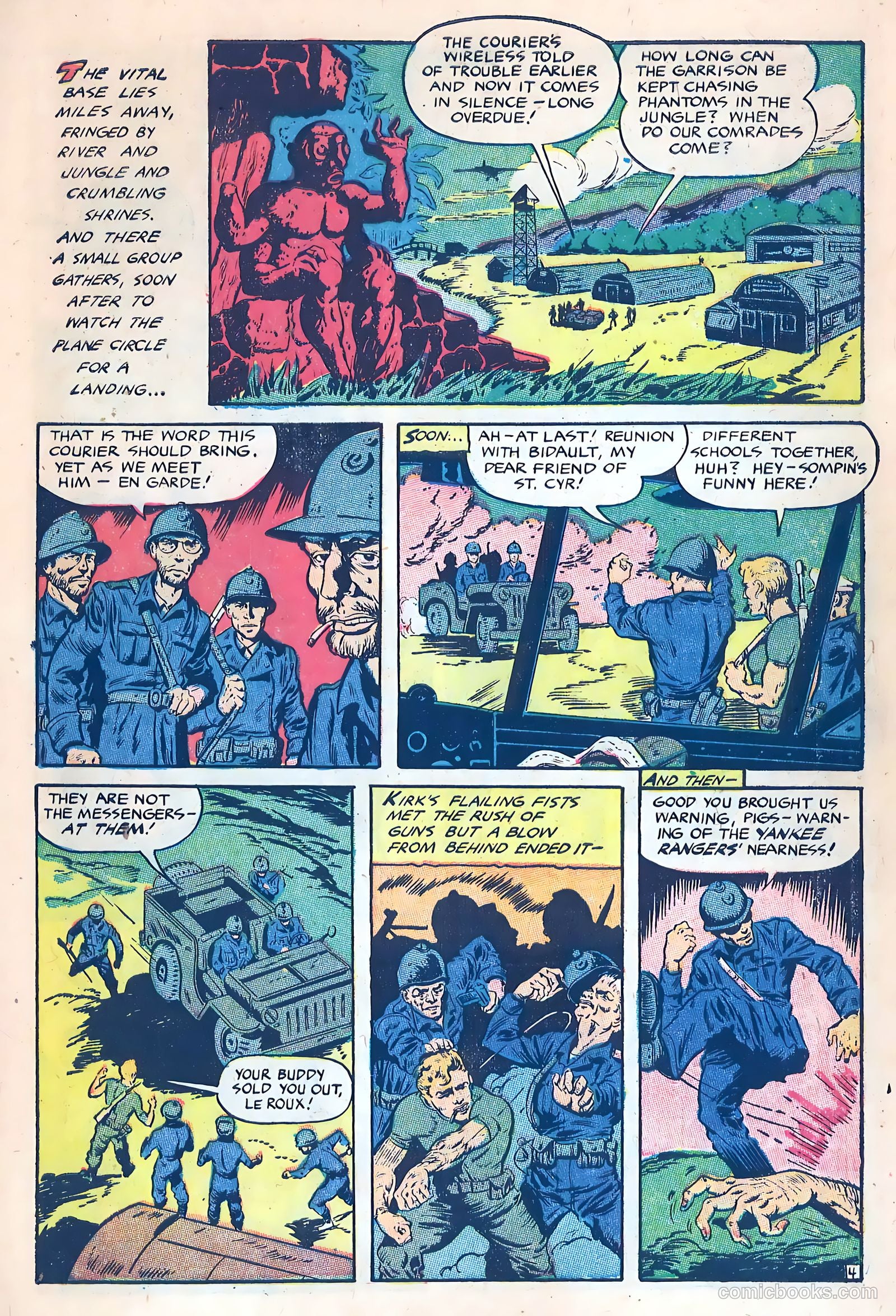 Rangers Comics #67 (1952) — page 7 of 36
