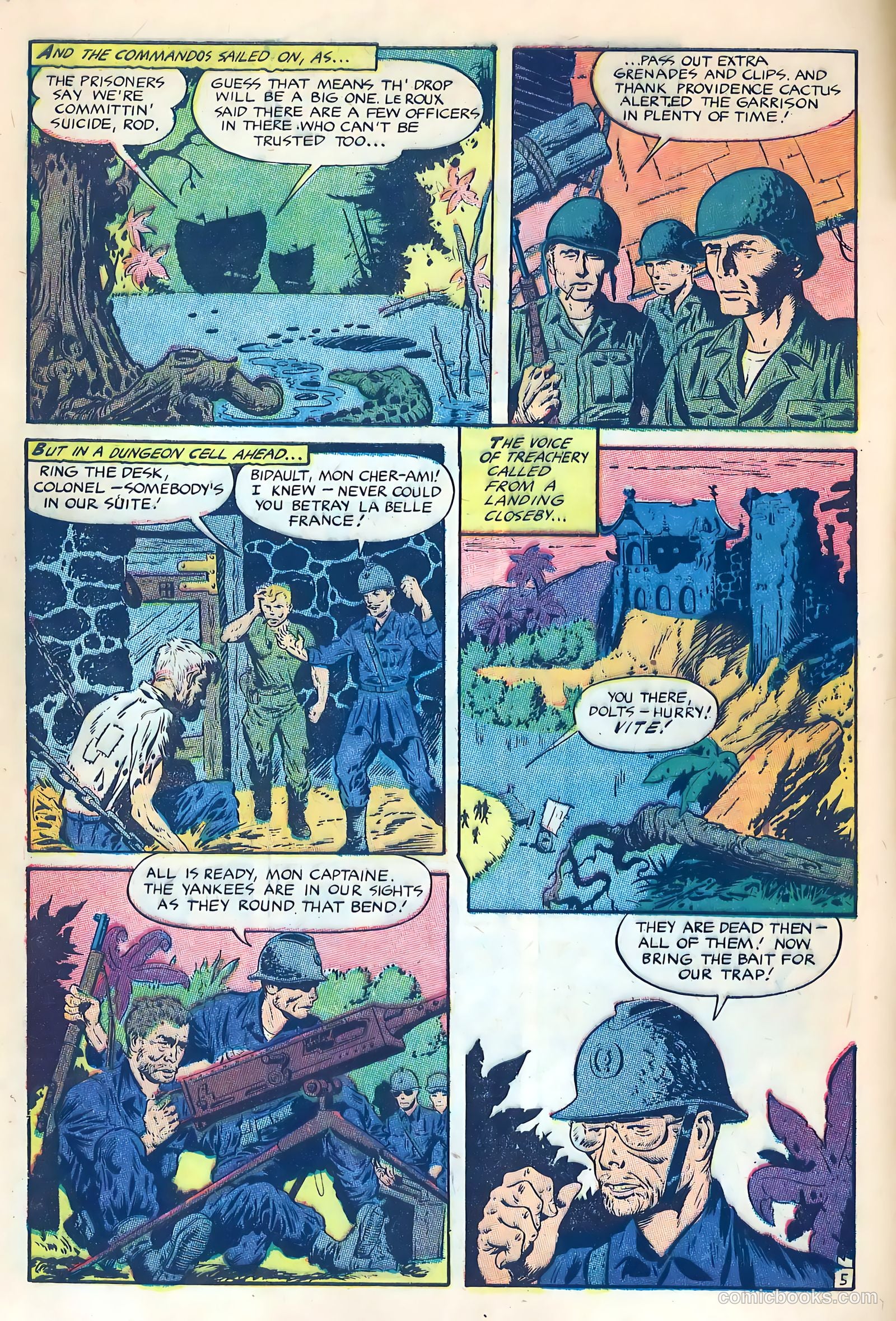 Rangers Comics #67 (1952) — page 8 of 36