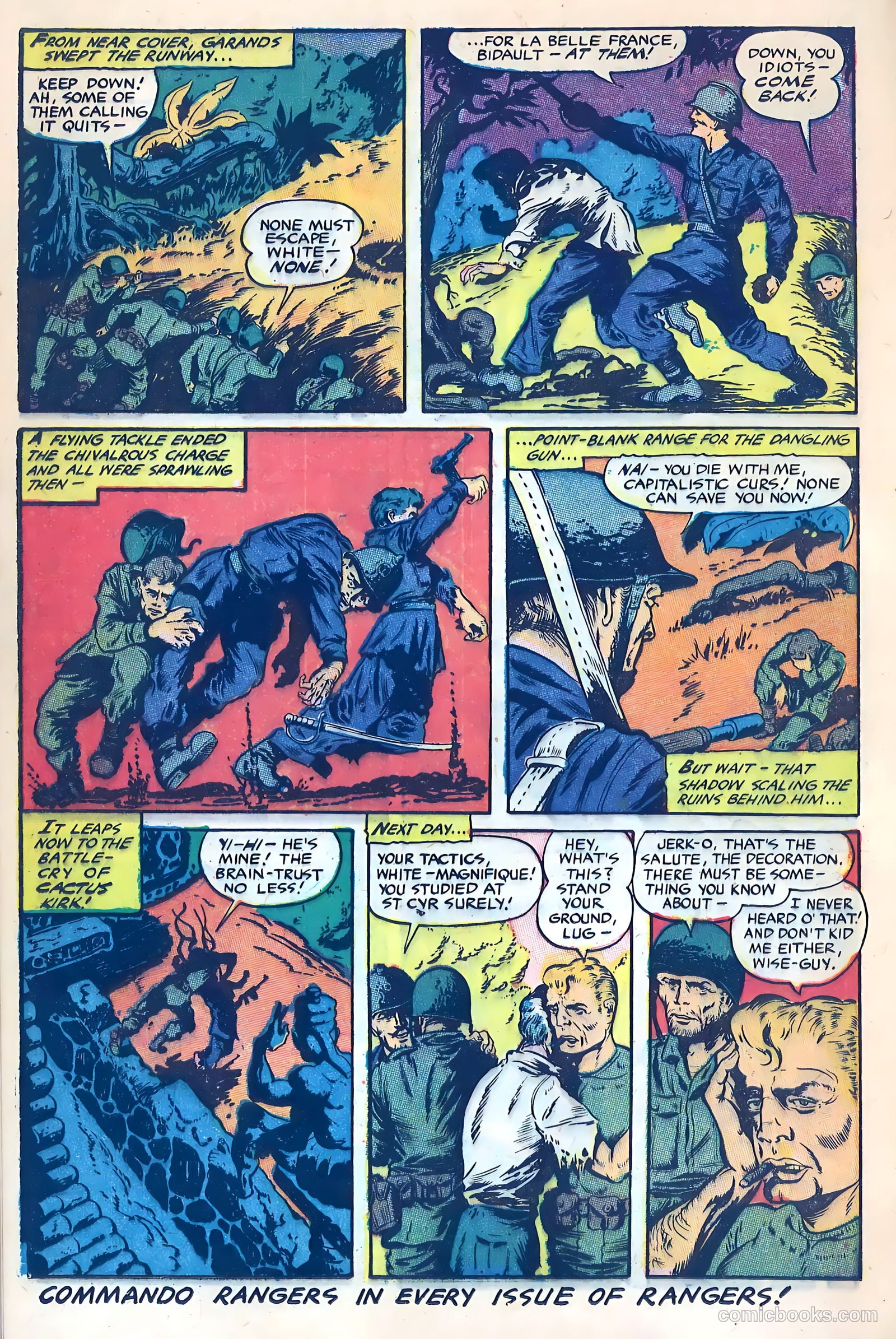 Rangers Comics #67 (1952) — page 12 of 36