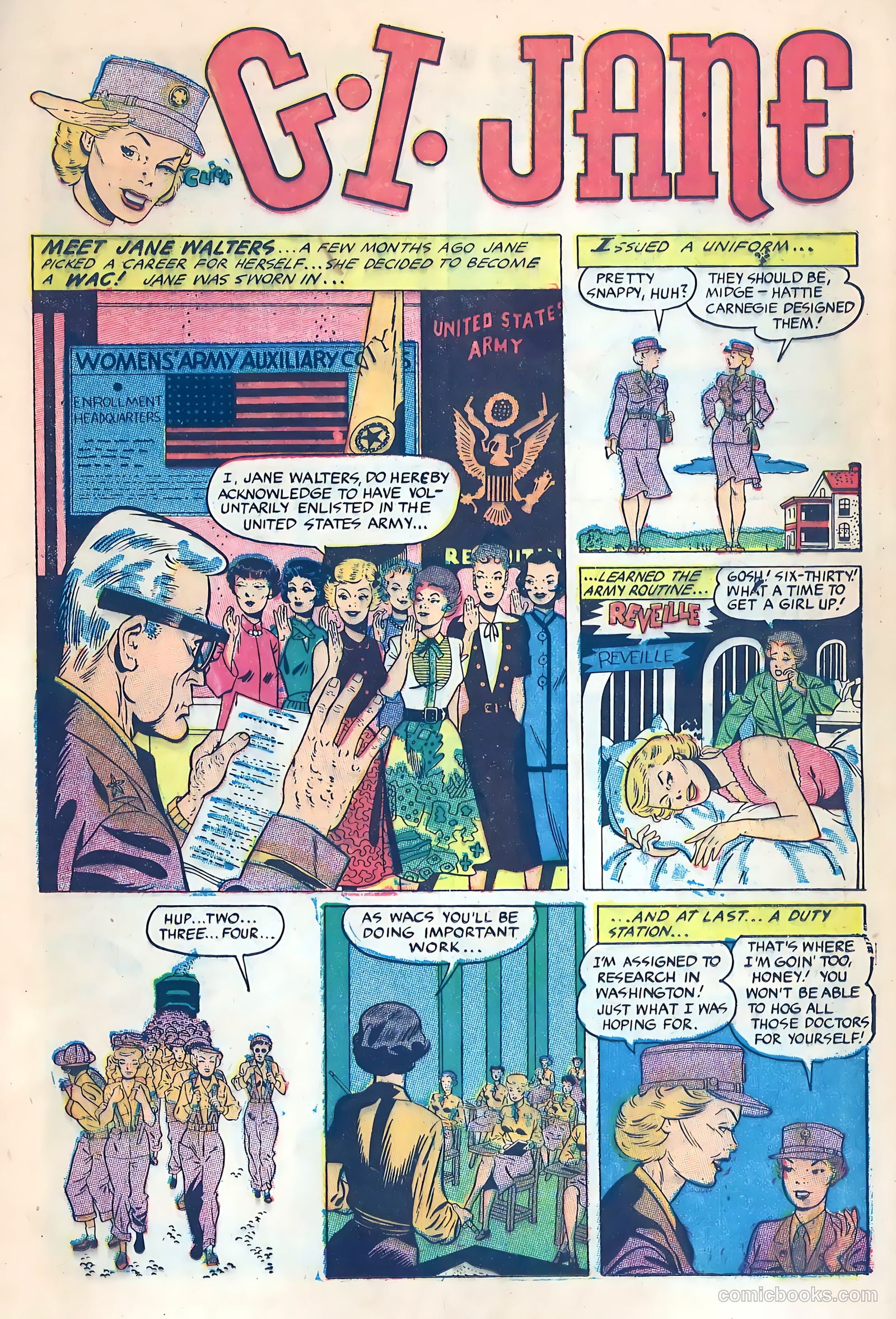 Rangers Comics #67 (1952) — page 13 of 36