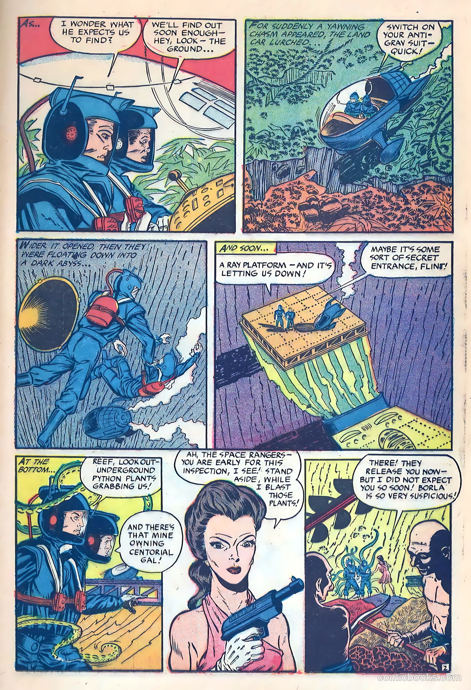 Rangers Comics #67 (1952) — page 21 of 36