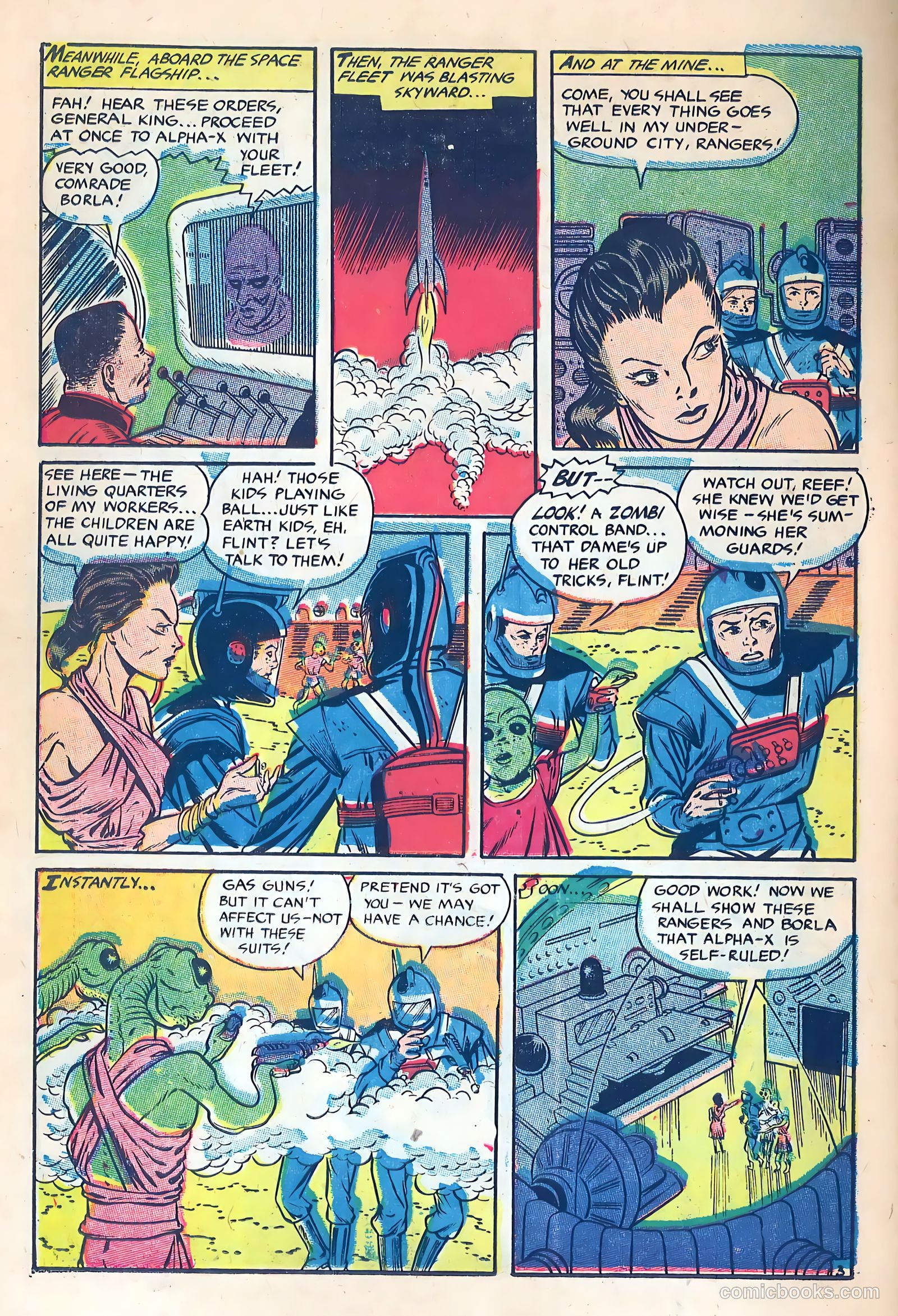 Rangers Comics #67 (1952) — page 22 of 36