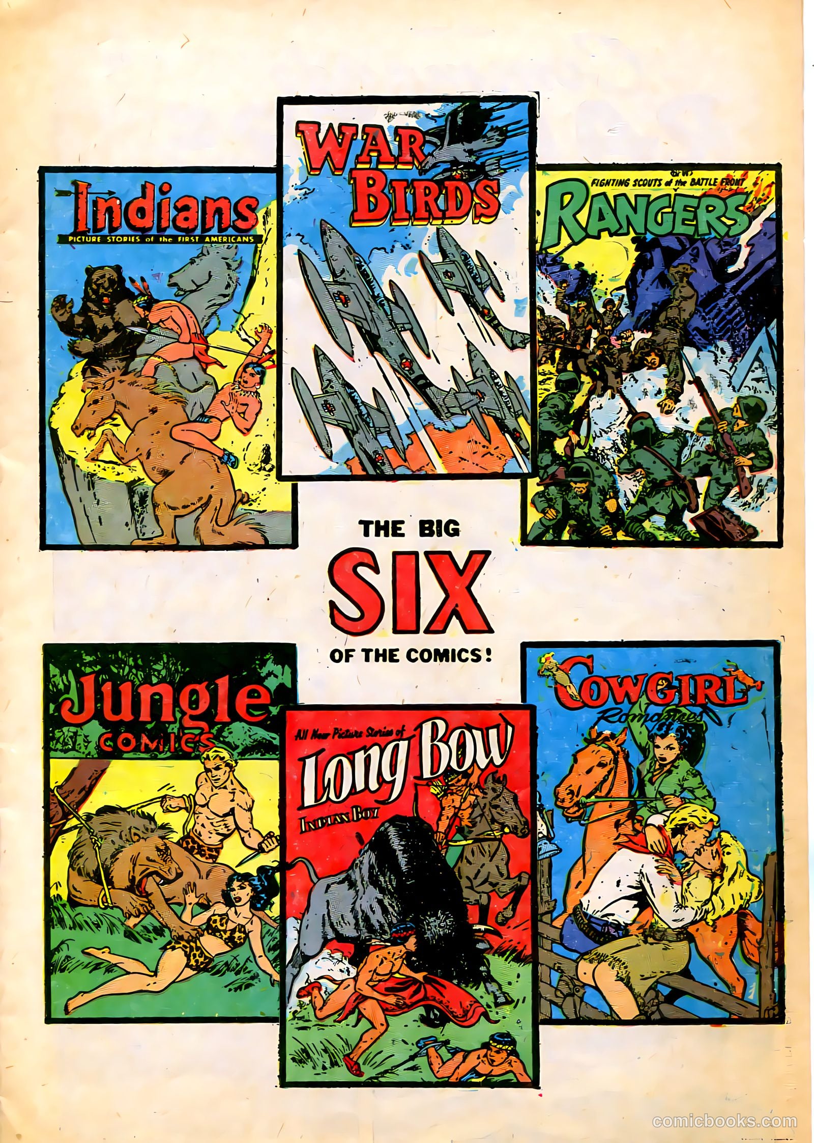 Rangers Comics #68 (1952) — page 3 of 36