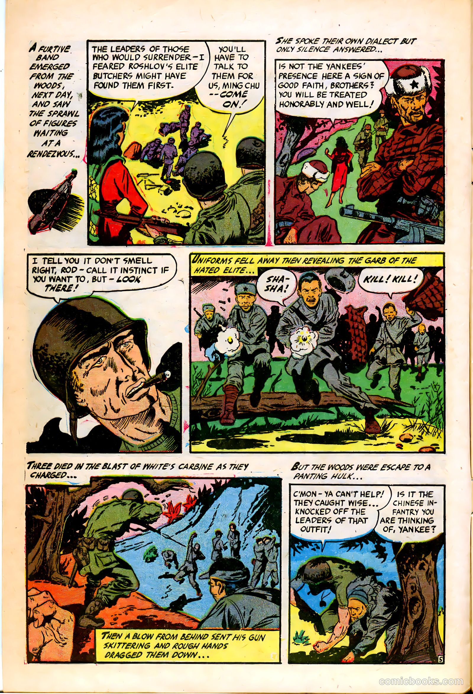 Rangers Comics #68 (1952) — page 8 of 36