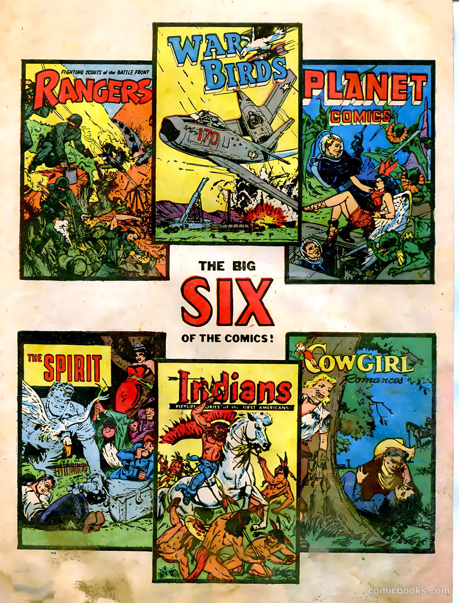 Rangers Comics #69 (1953) — page 3 of 36