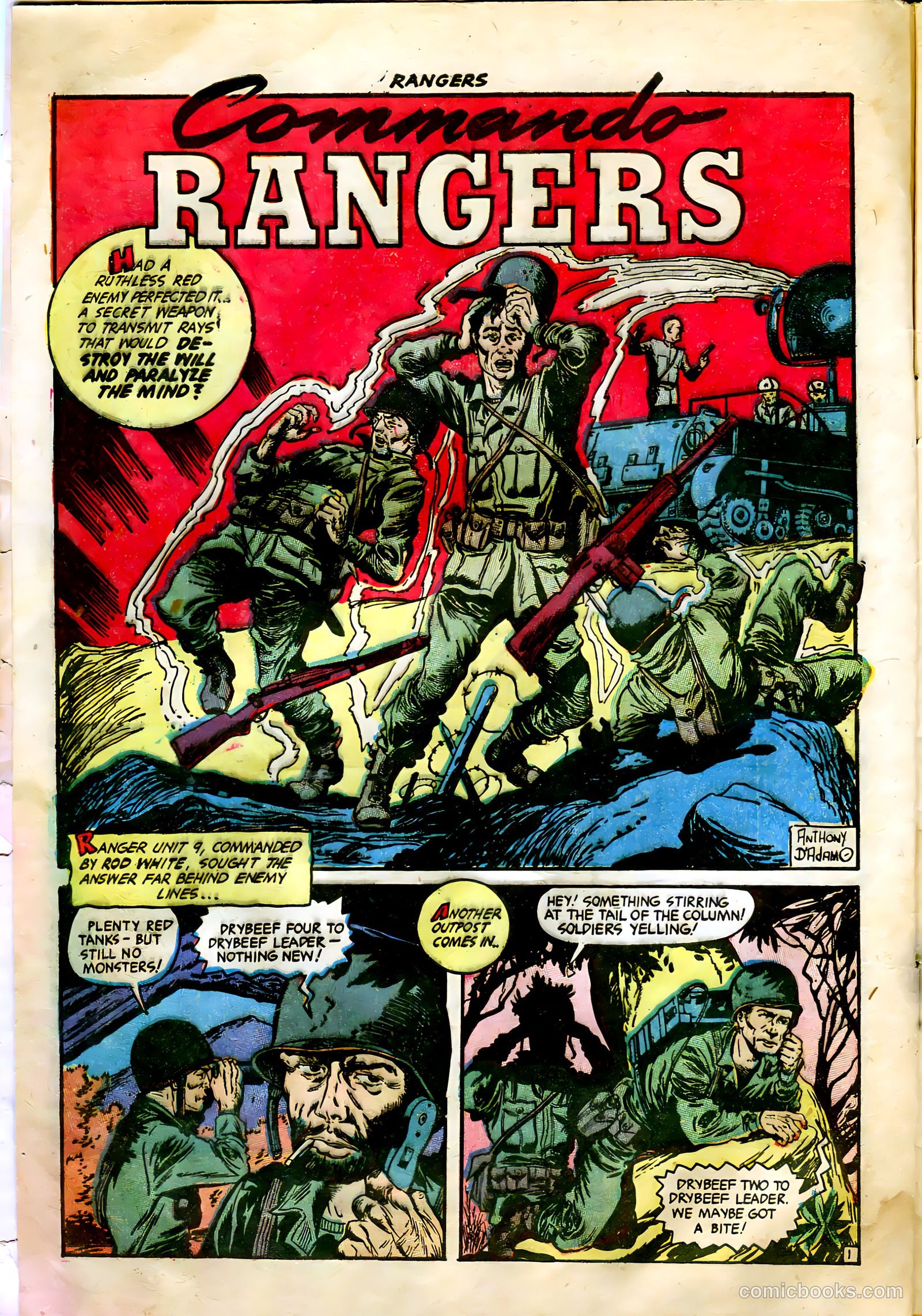 Rangers Comics #69 (1953) — page 4 of 36