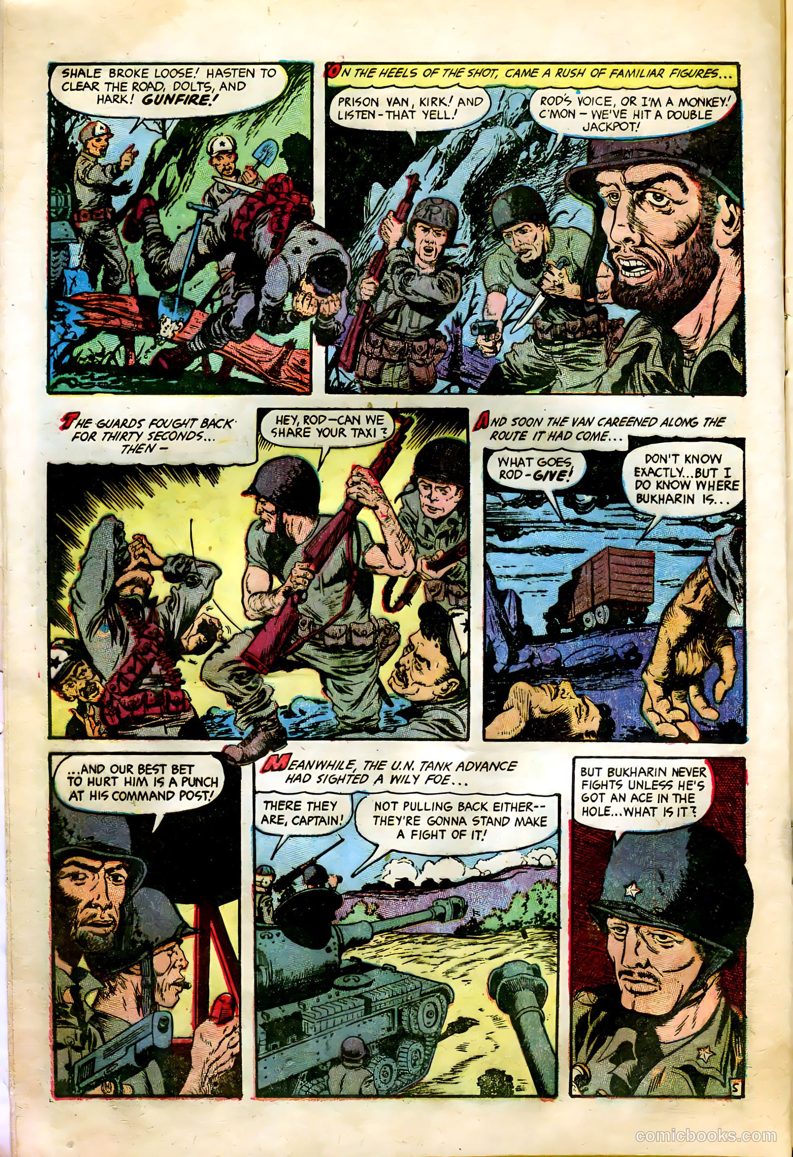 Rangers Comics #69 (1953) — page 8 of 36