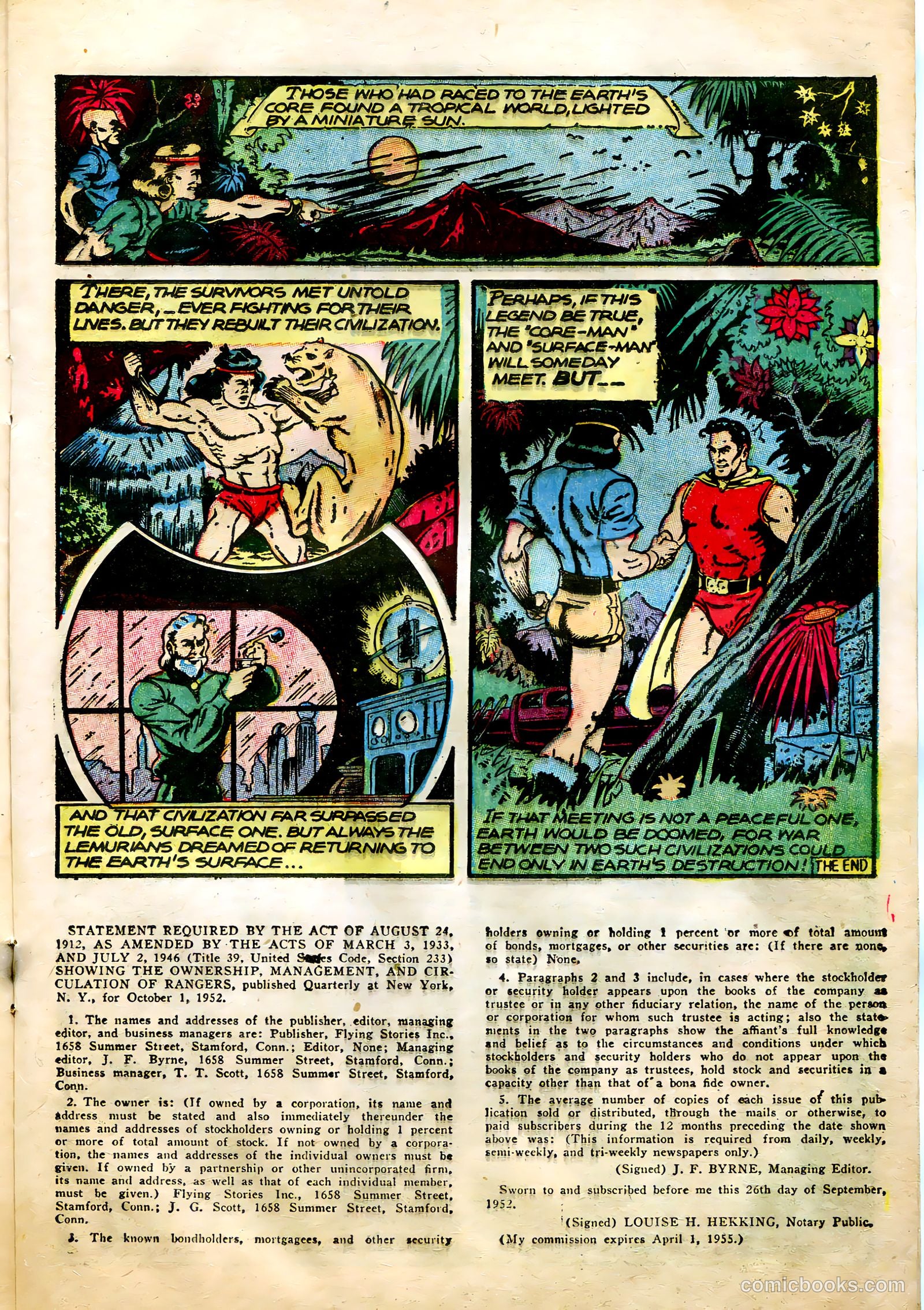 Rangers Comics #69 (1953) — page 17 of 36