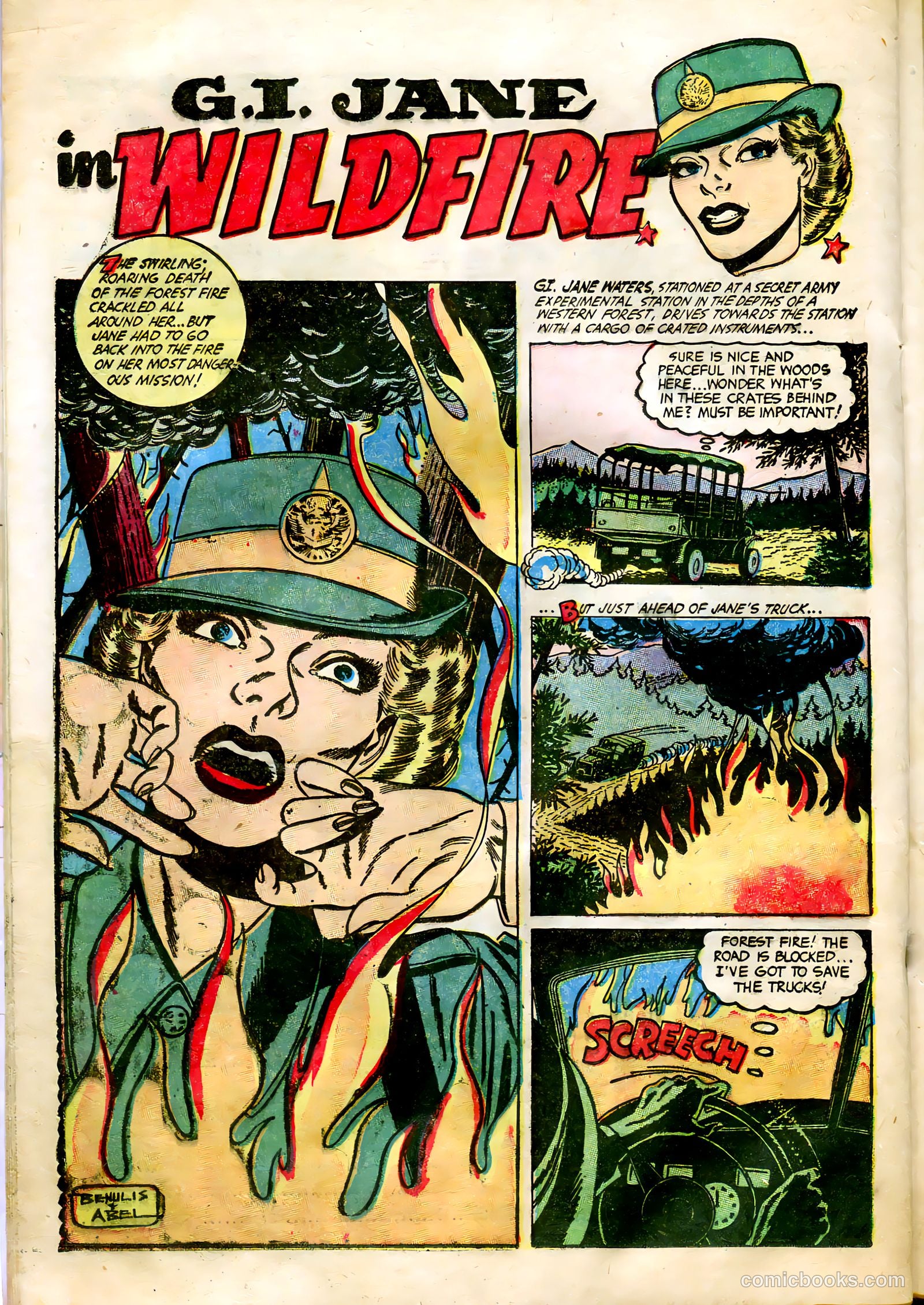Rangers Comics #69 (1953) — page 20 of 36