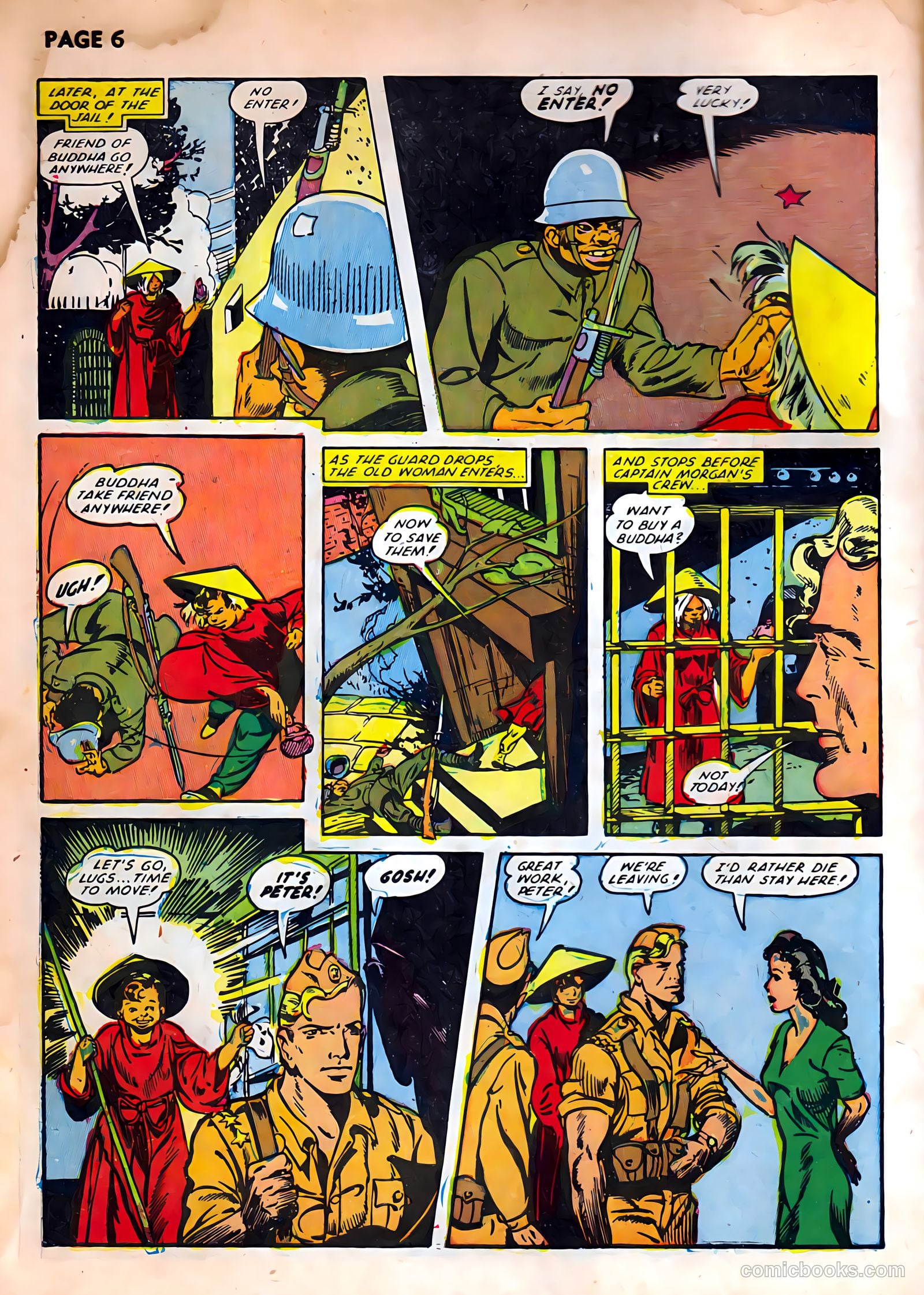 Rangers Comics #7 (1942) — page 8 of 68