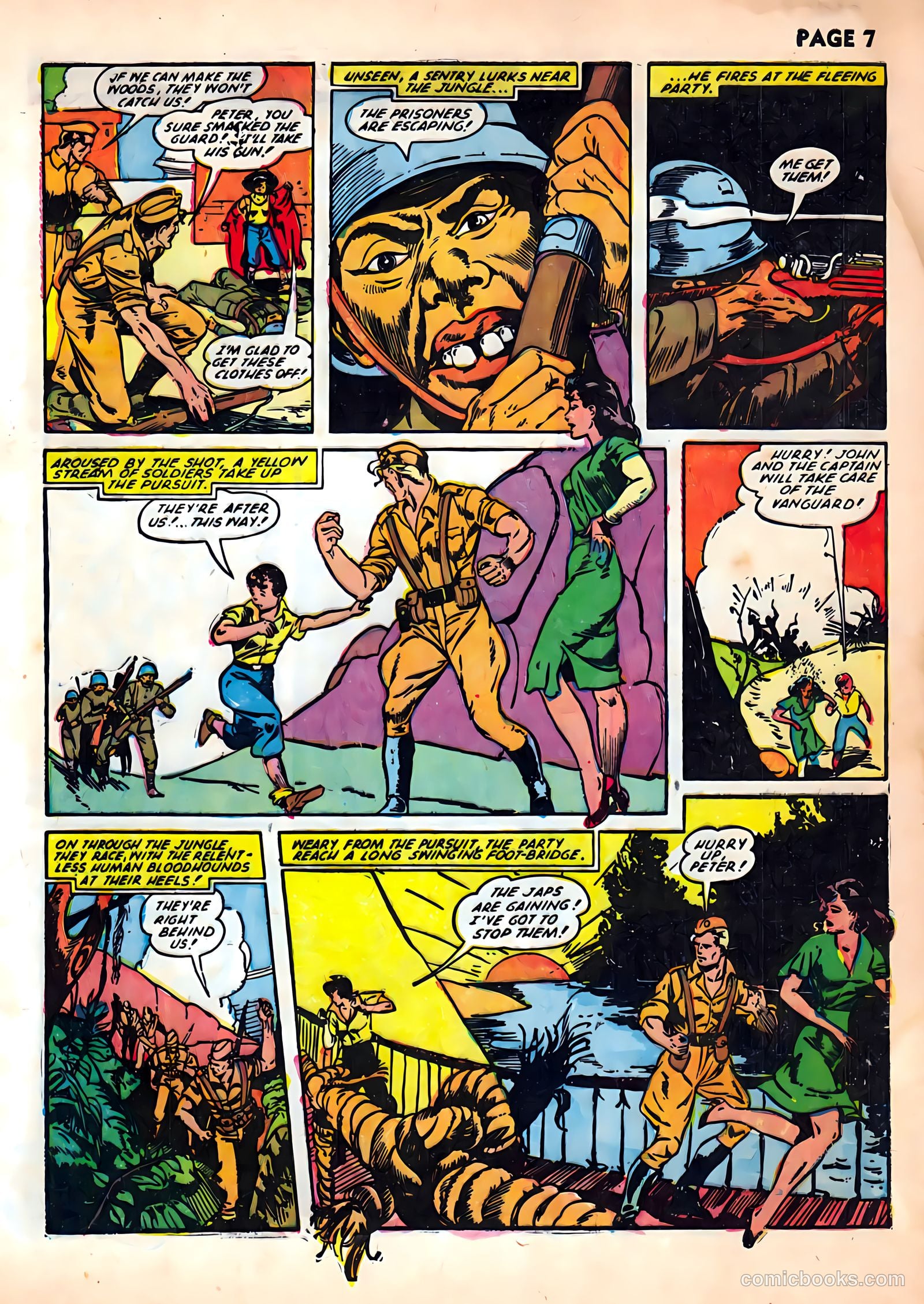 Rangers Comics #7 (1942) — page 9 of 68