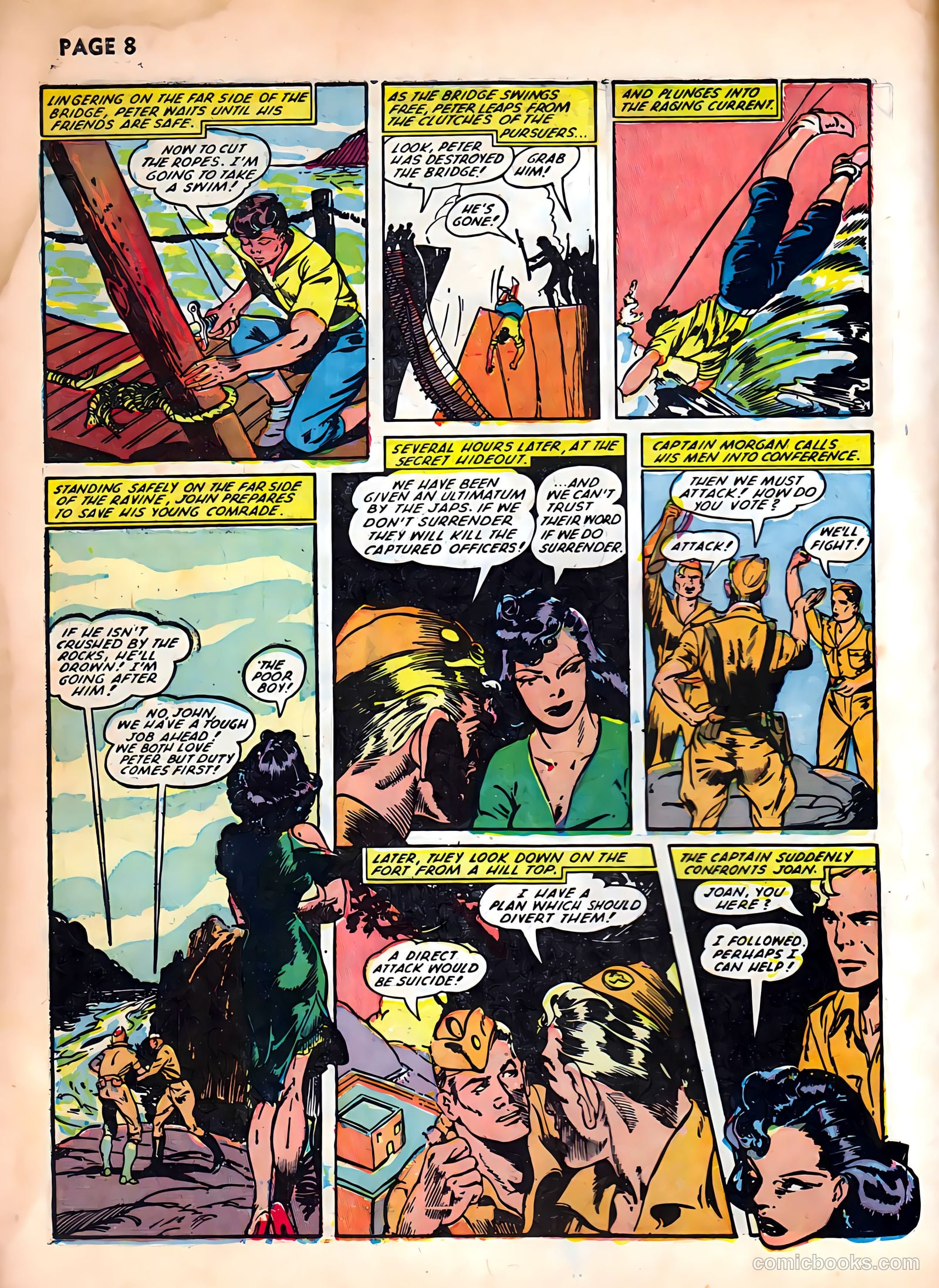 Rangers Comics #7 (1942) — page 10 of 68
