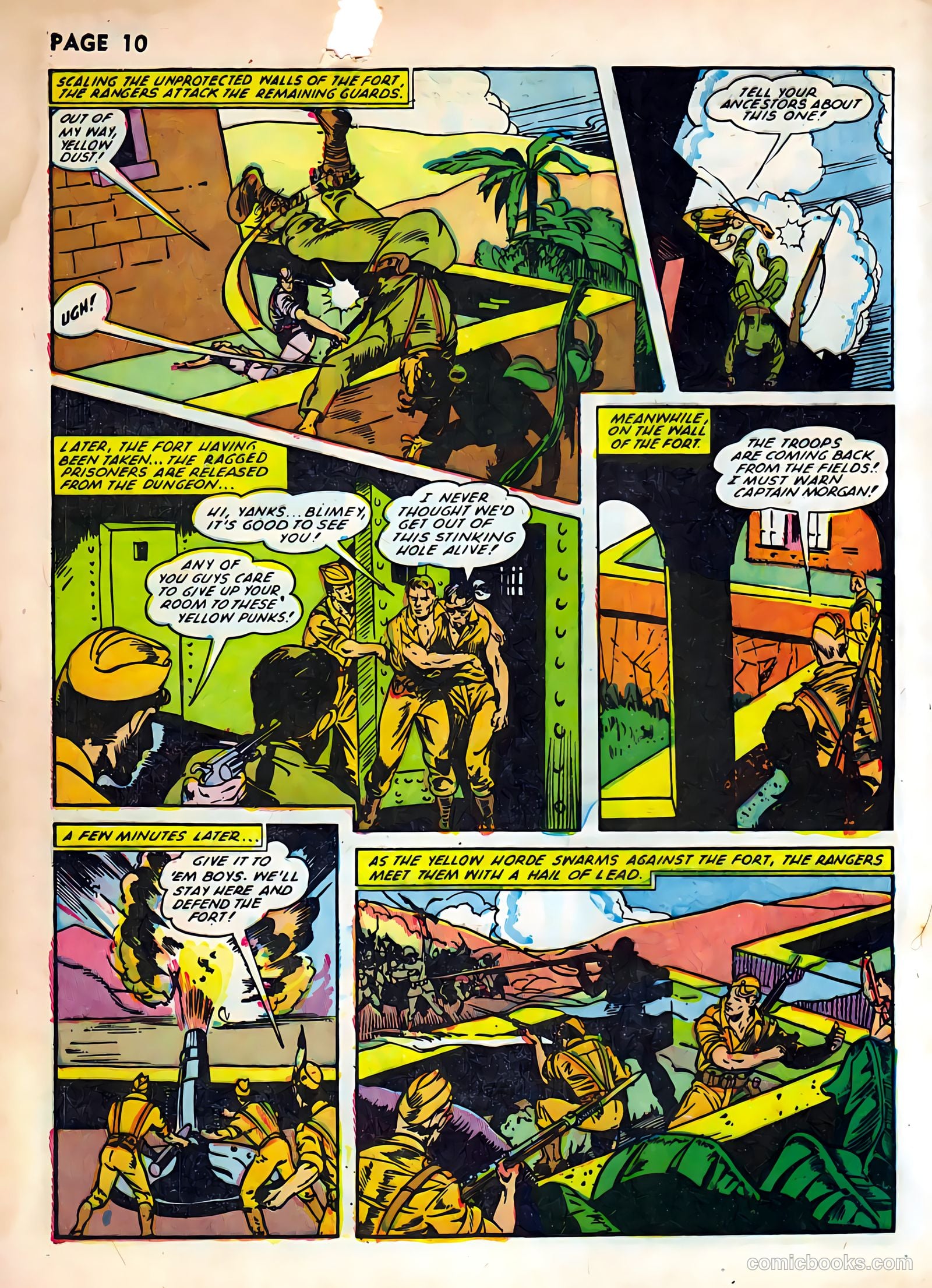 Rangers Comics #7 (1942) — page 12 of 68