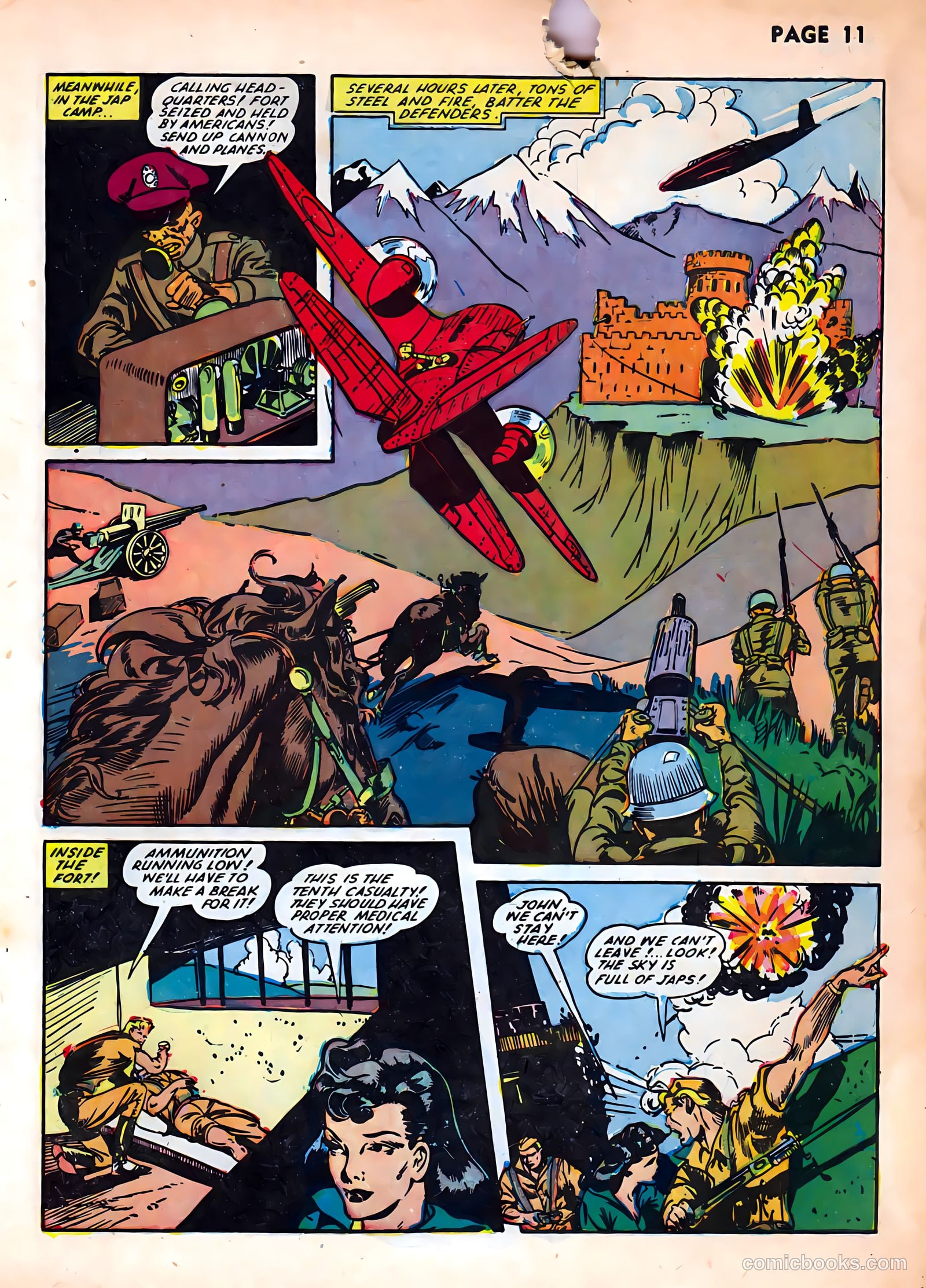 Rangers Comics #7 (1942) — page 13 of 68