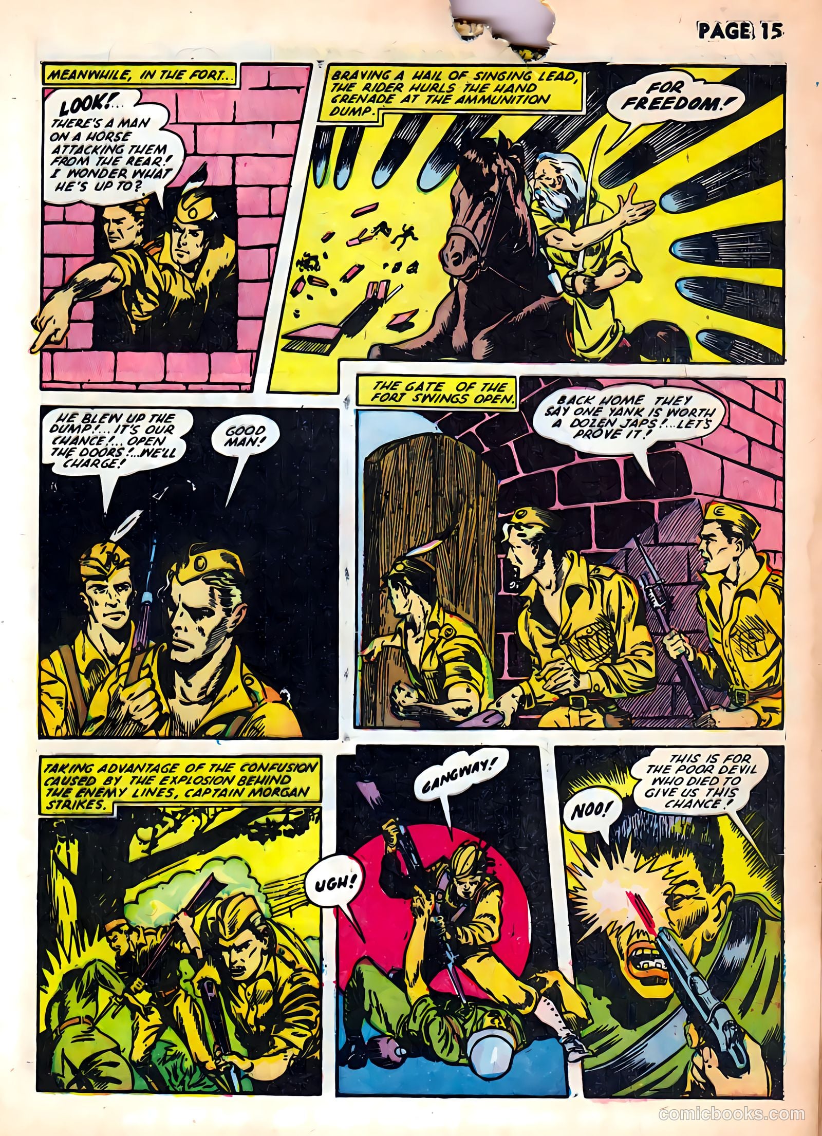 Rangers Comics #7 (1942) — page 17 of 68