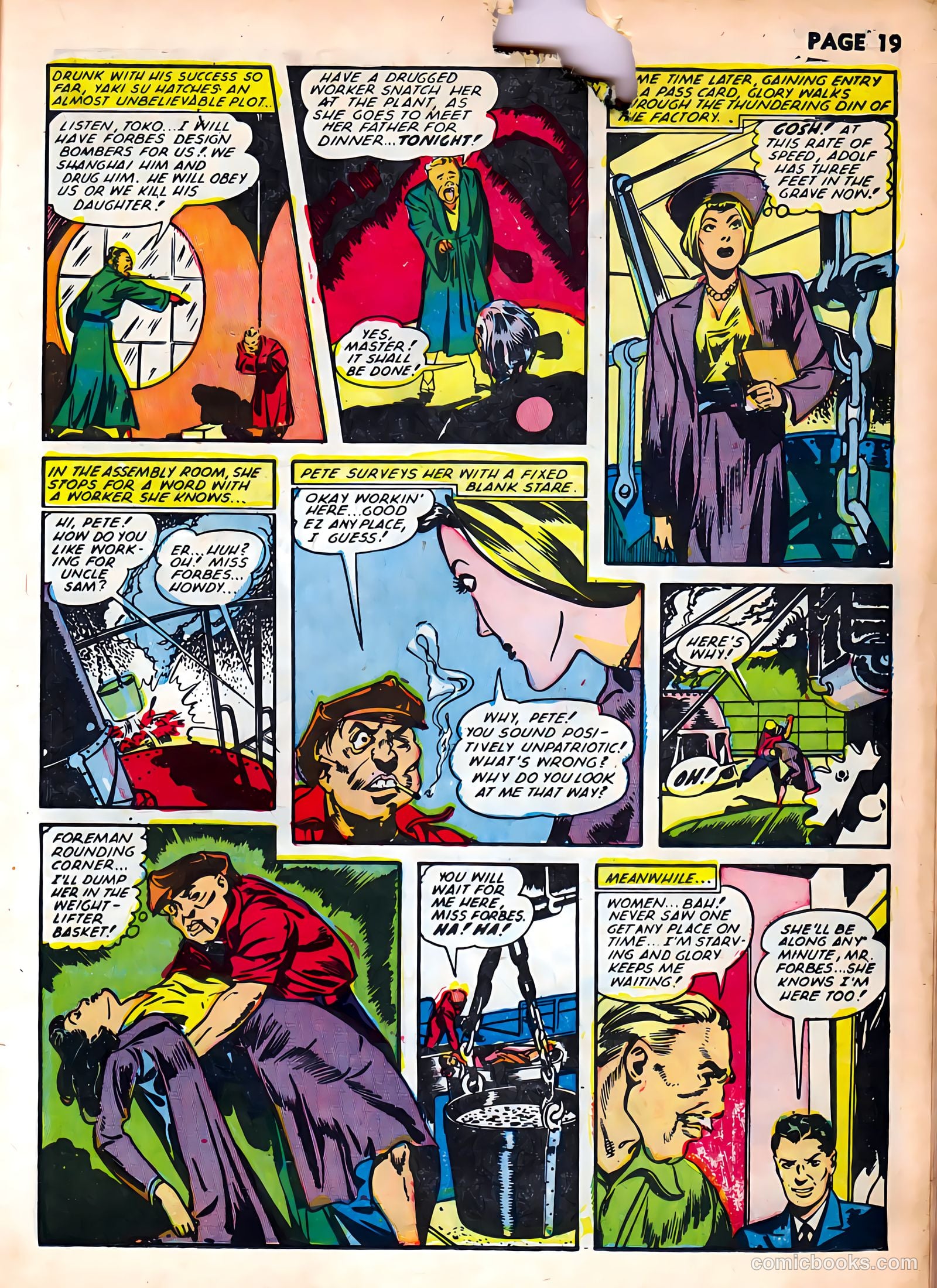 Rangers Comics #7 (1942) — page 21 of 68