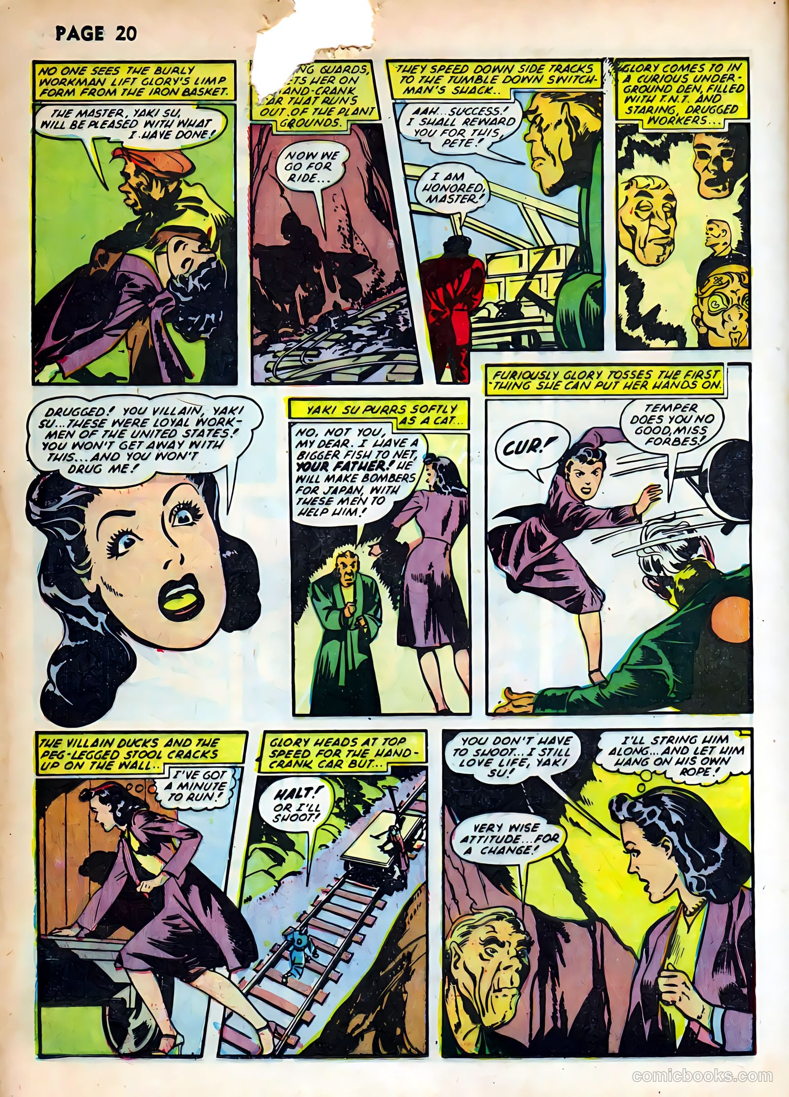 Rangers Comics #7 (1942) — page 22 of 68