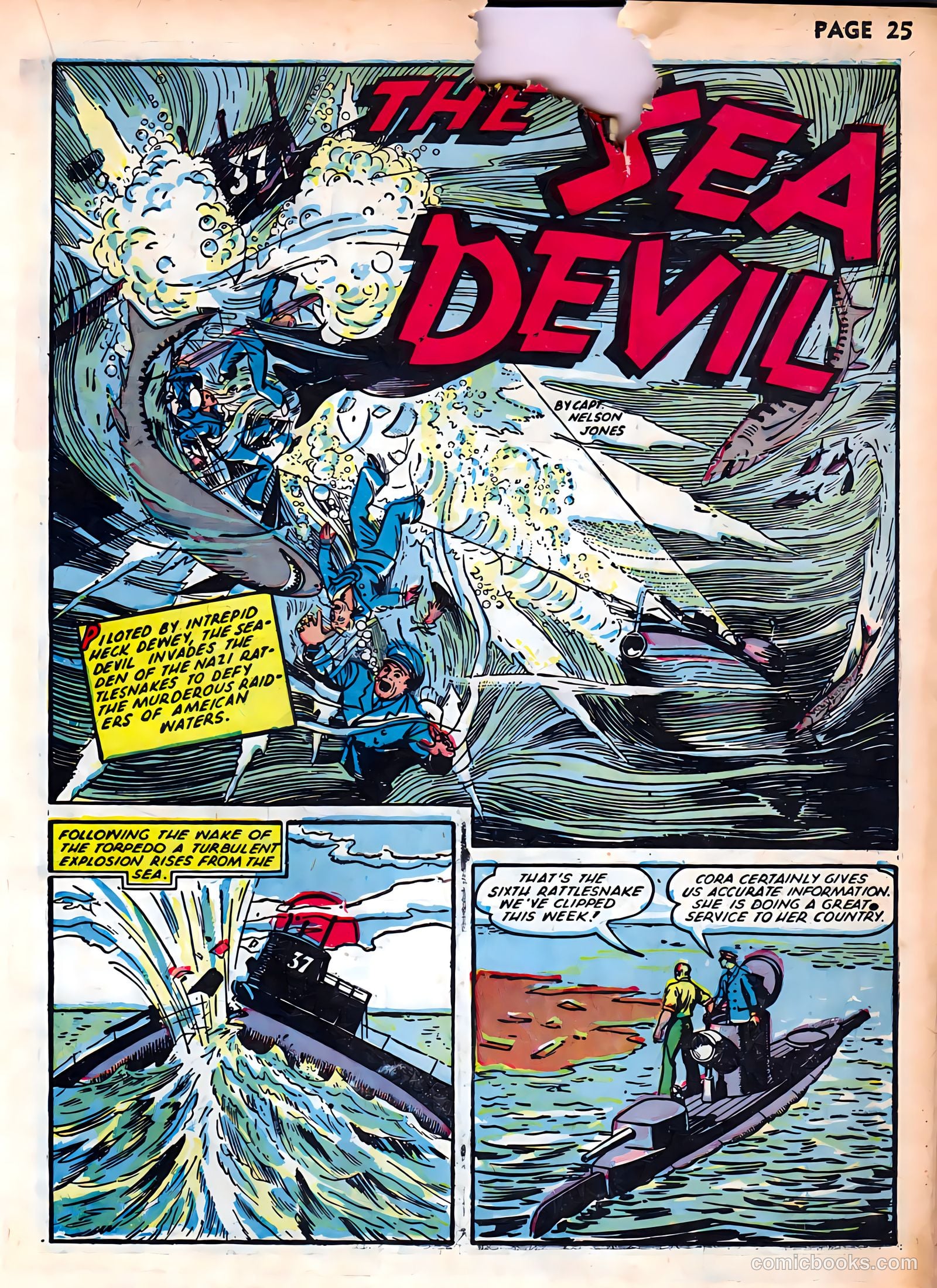 Rangers Comics #7 (1942) — page 27 of 68