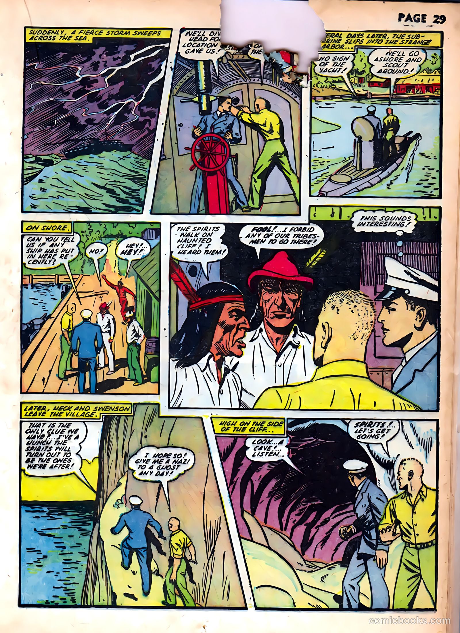 Rangers Comics #7 (1942) — page 31 of 68