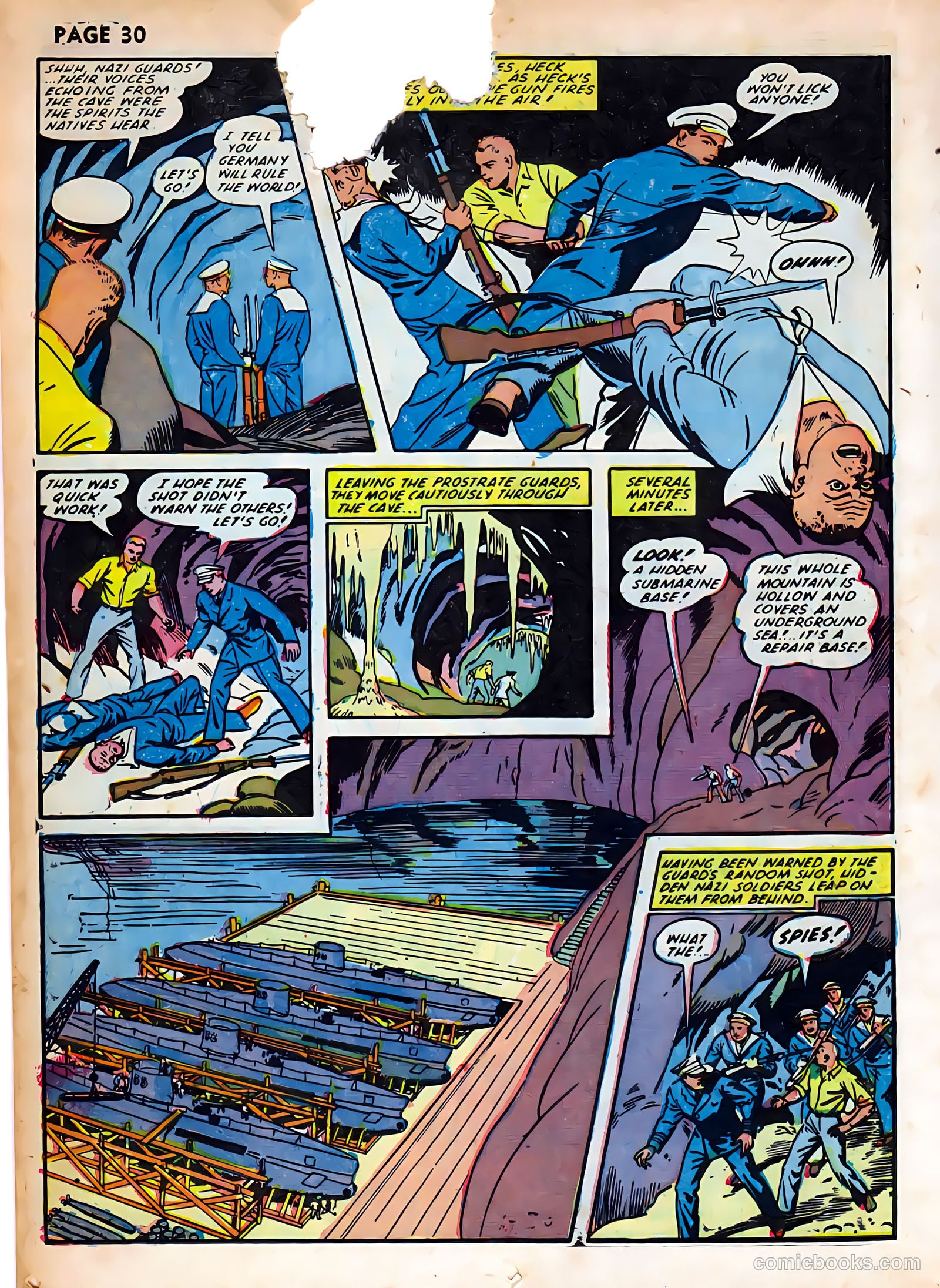 Rangers Comics #7 (1942) — page 32 of 68