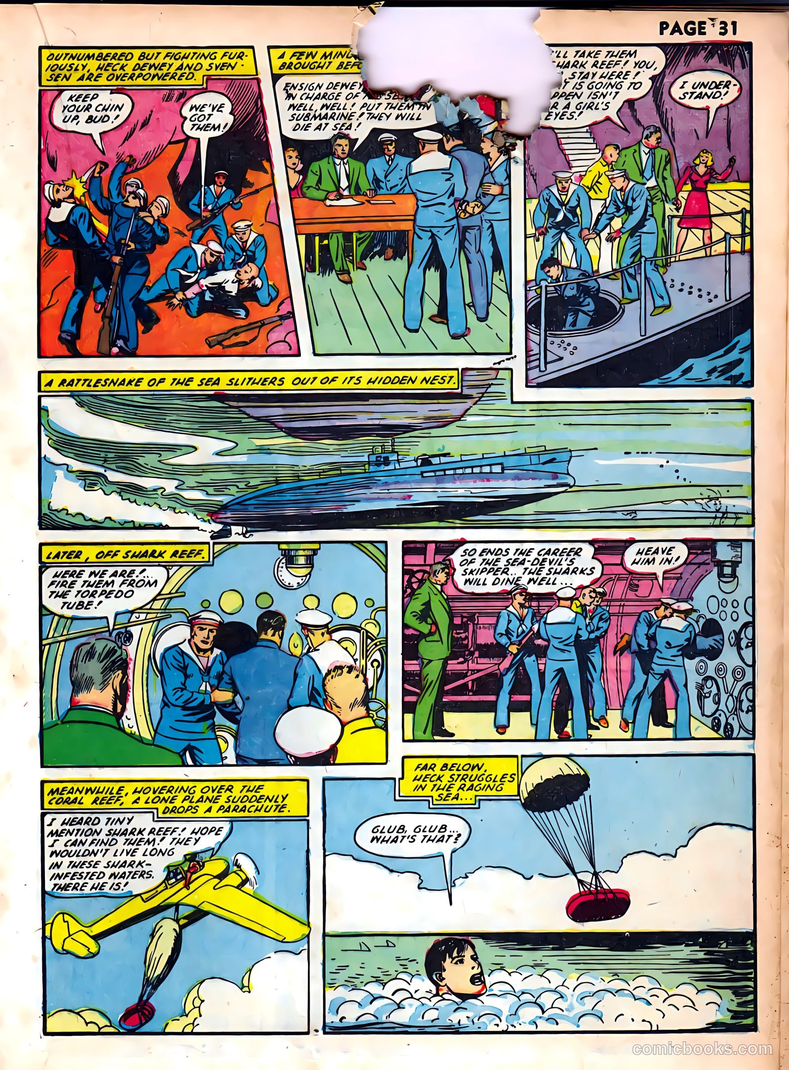 Rangers Comics #7 (1942) — page 33 of 68