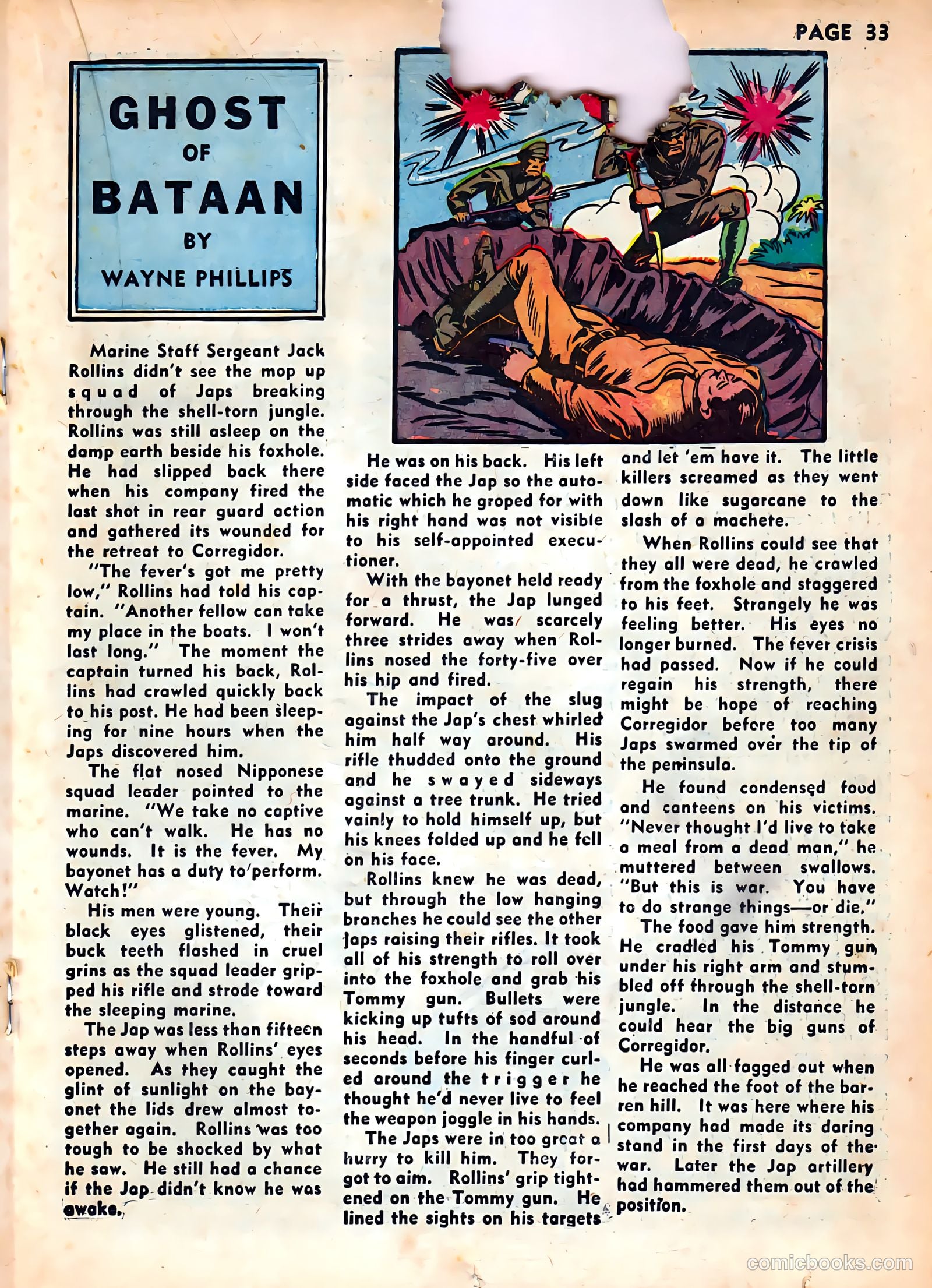 Rangers Comics #7 (1942) — page 35 of 68
