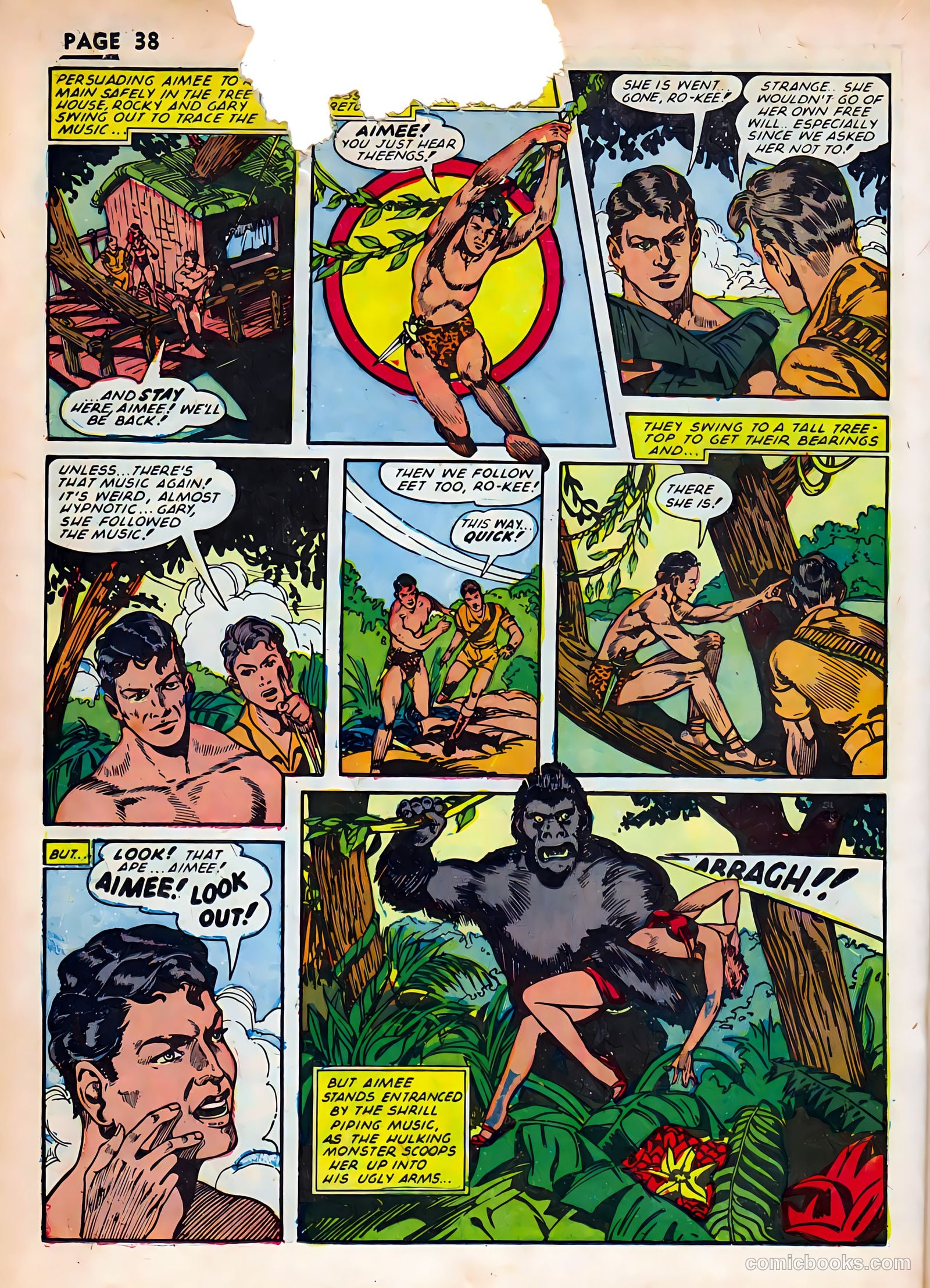 Rangers Comics #7 (1942) — page 40 of 68