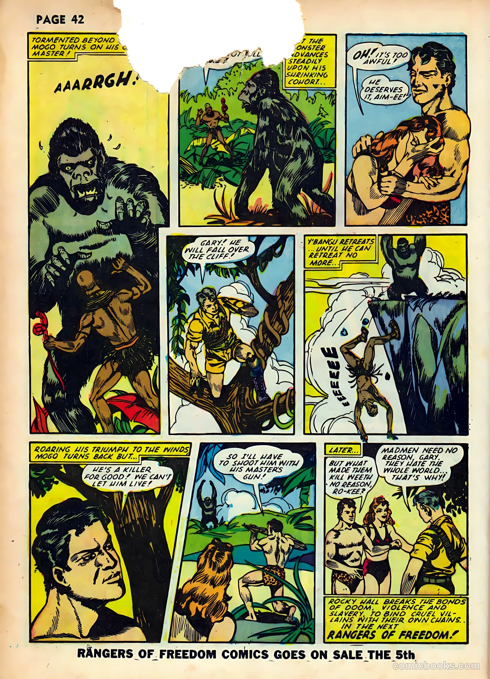 Rangers Comics #7 (1942) — page 44 of 68