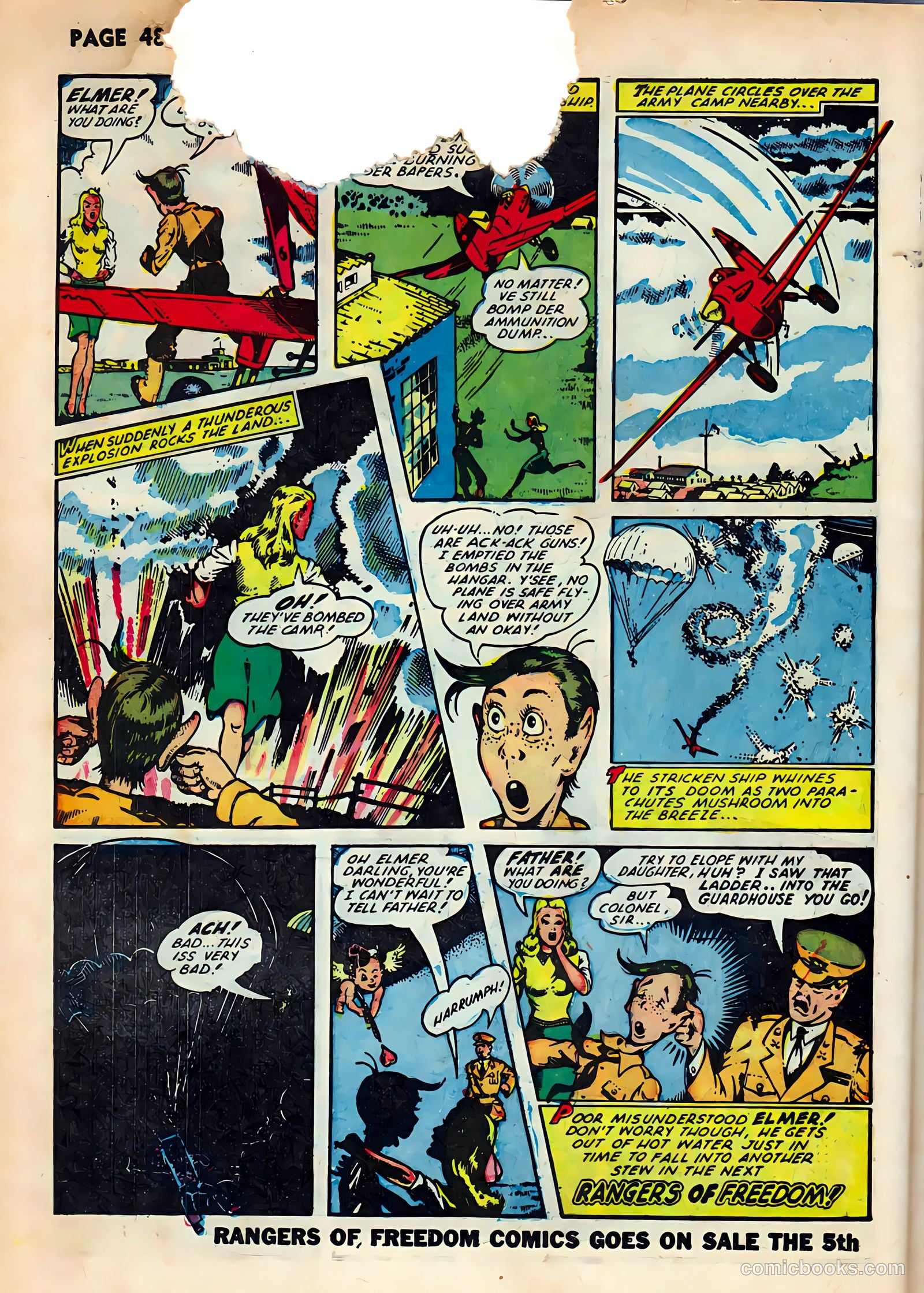 Rangers Comics #7 (1942) — page 50 of 68