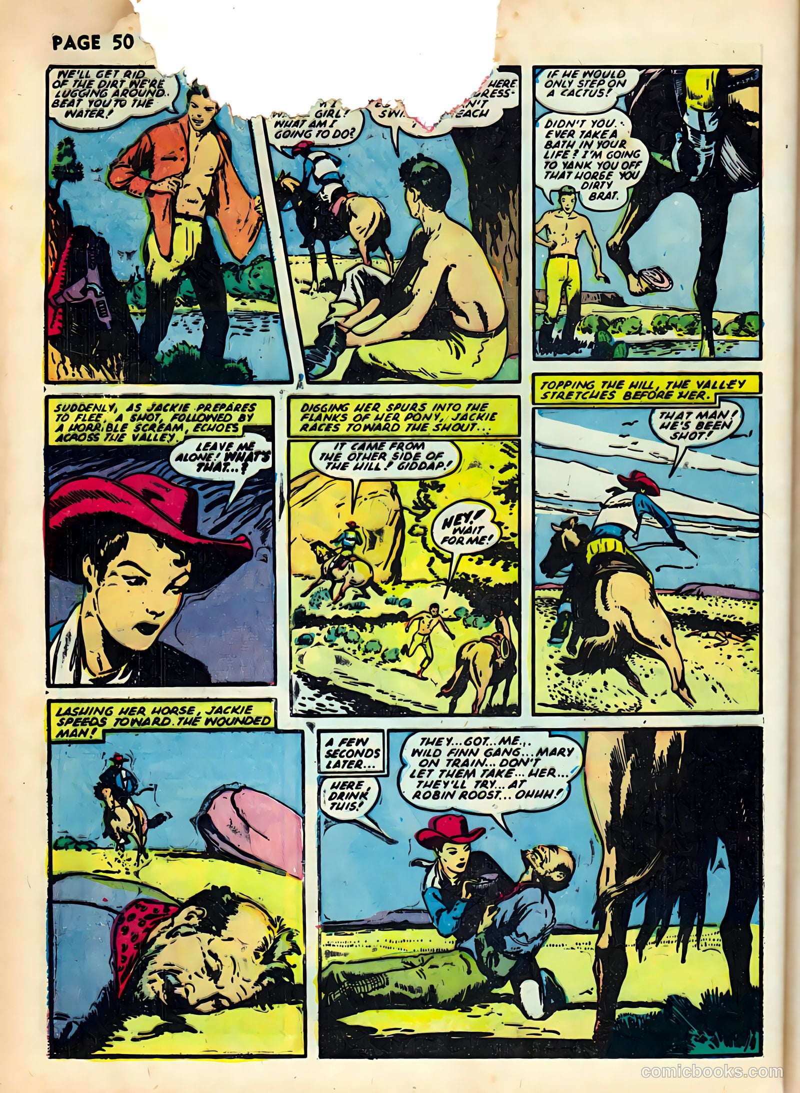 Rangers Comics #7 (1942) — page 52 of 68