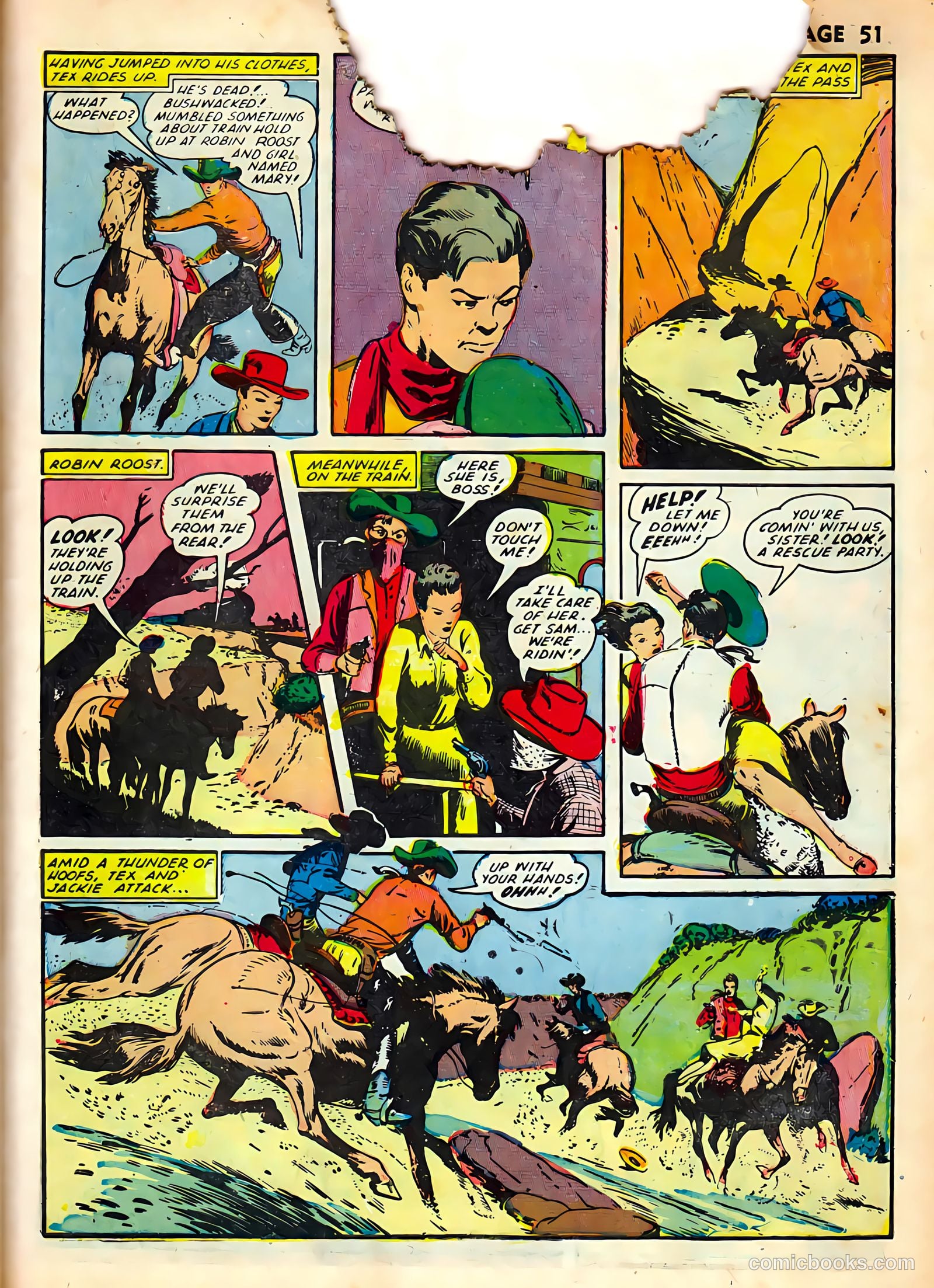 Rangers Comics #7 (1942) — page 53 of 68
