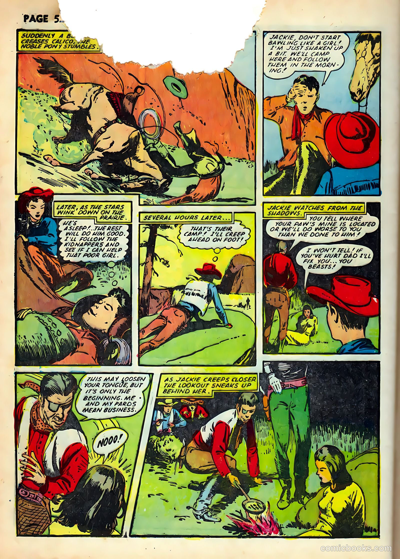 Rangers Comics #7 (1942) — page 54 of 68