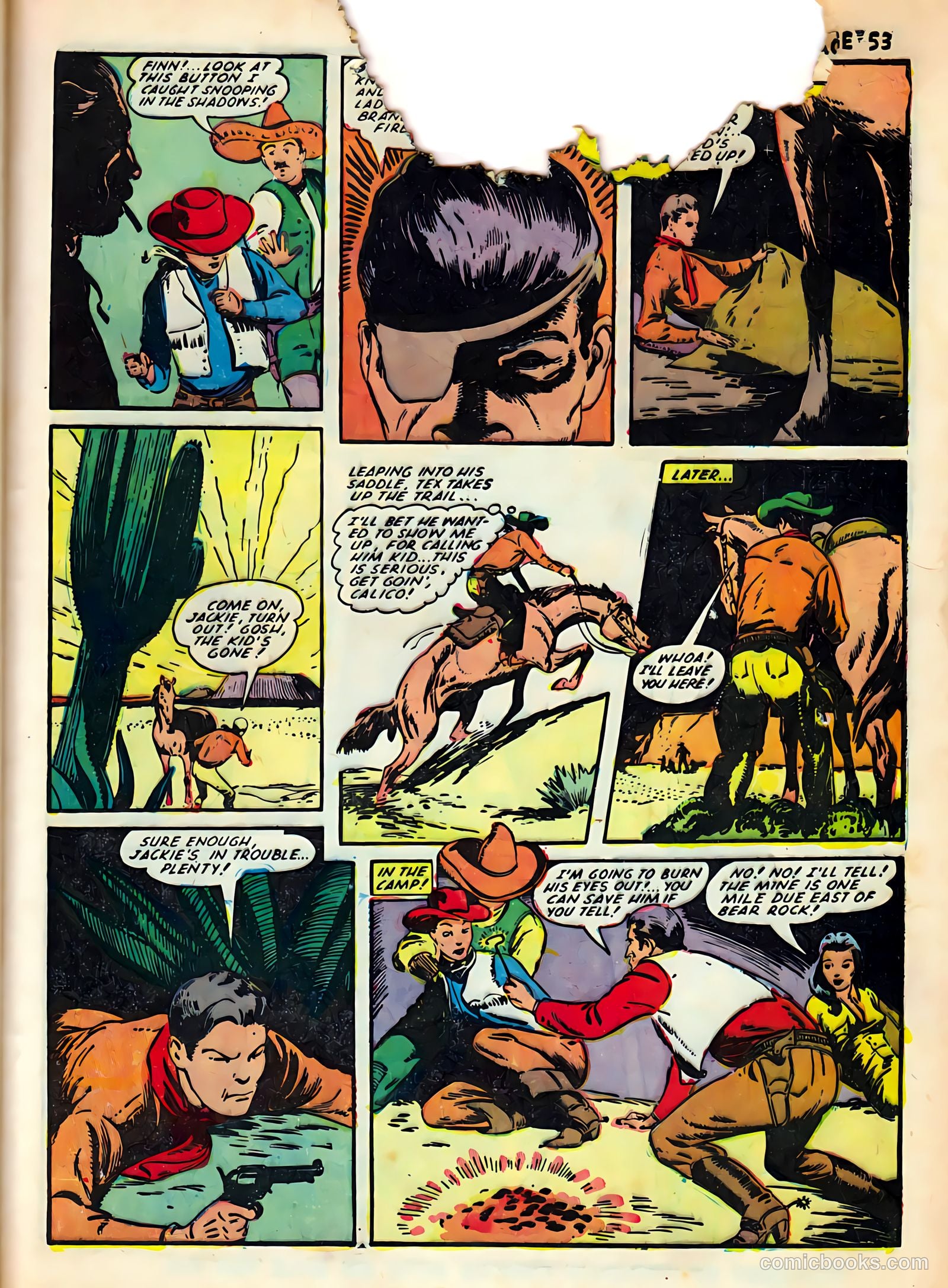 Rangers Comics #7 (1942) — page 55 of 68