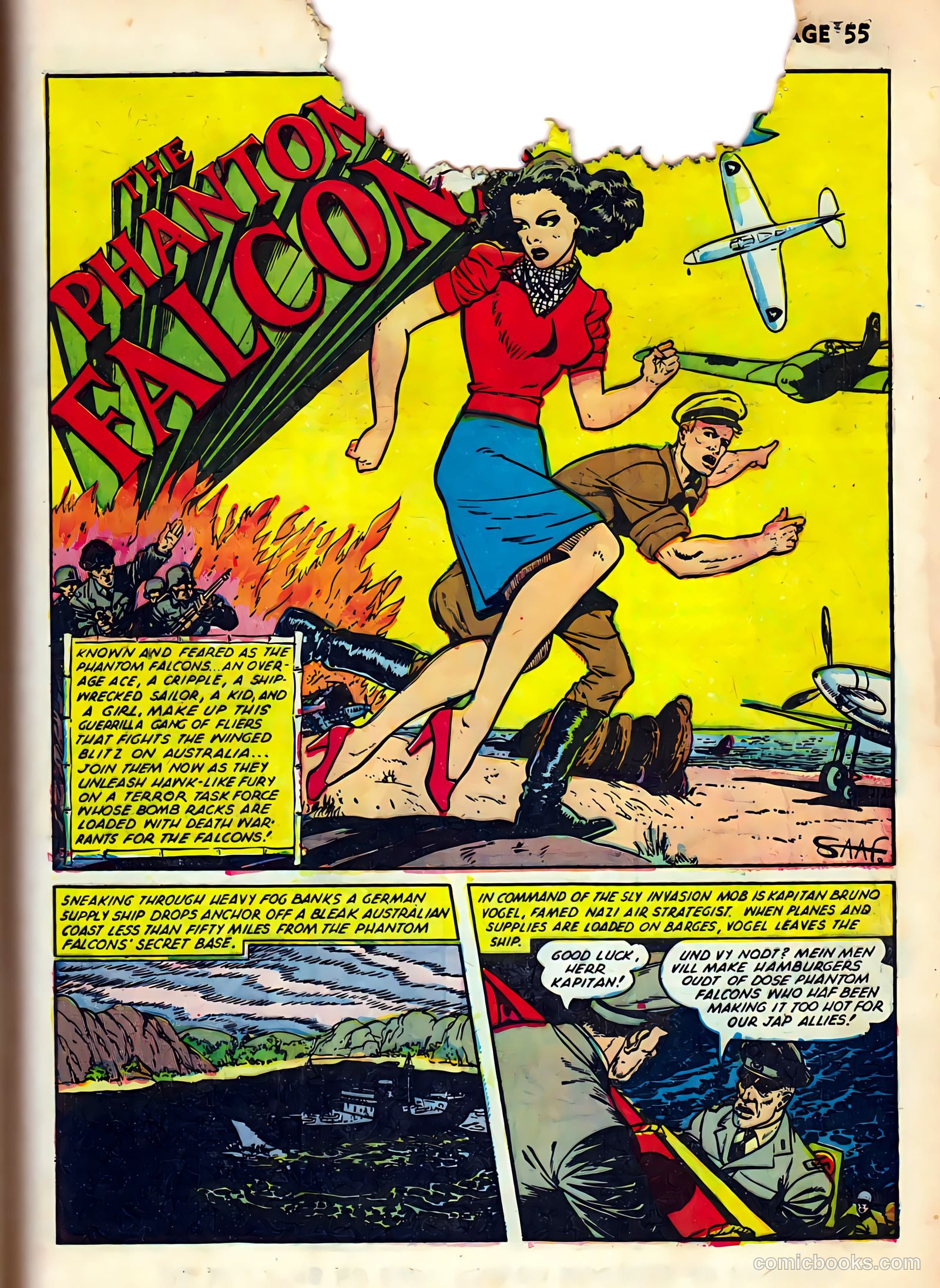 Rangers Comics #7 (1942) — page 57 of 68