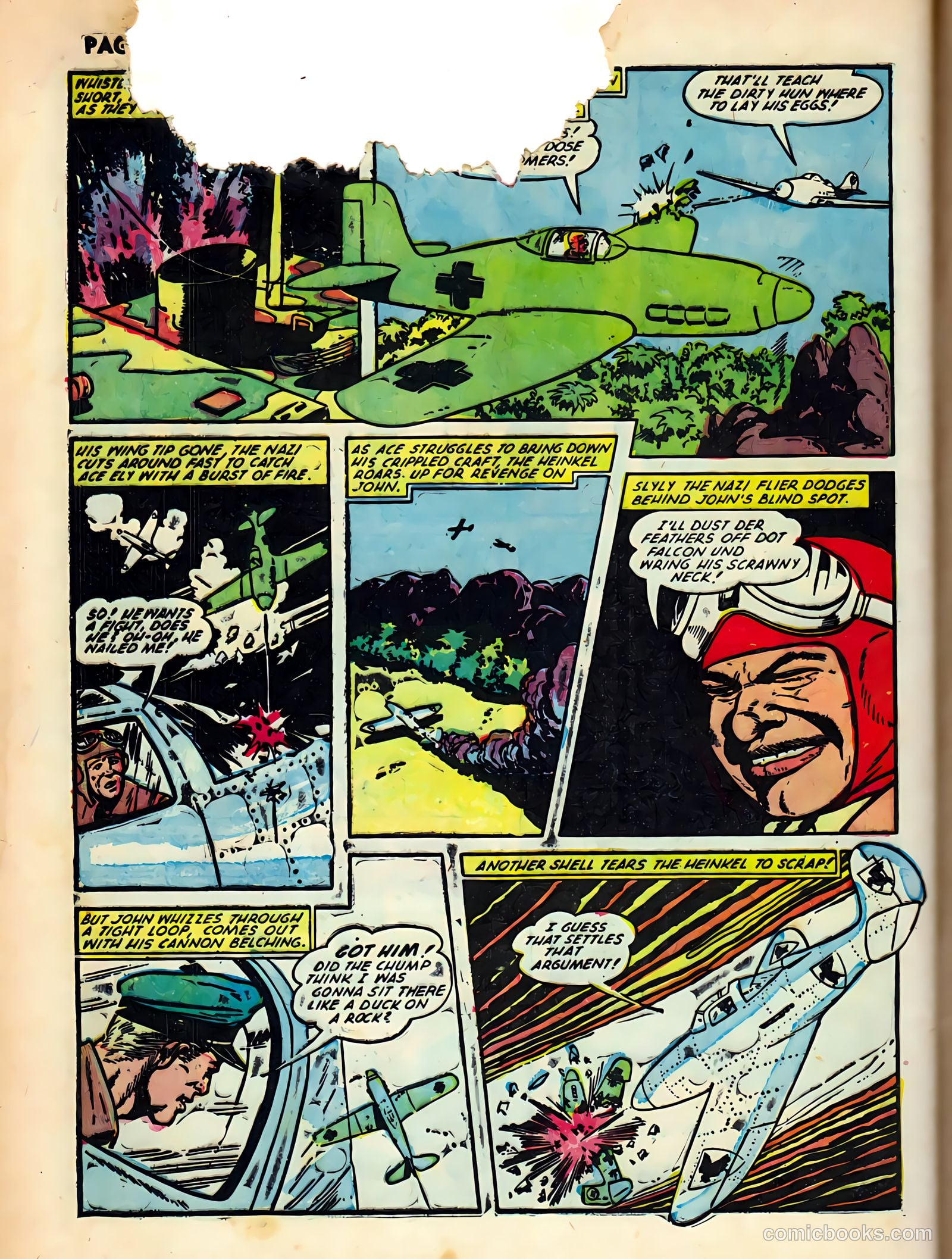 Rangers Comics #7 (1942) — page 60 of 68