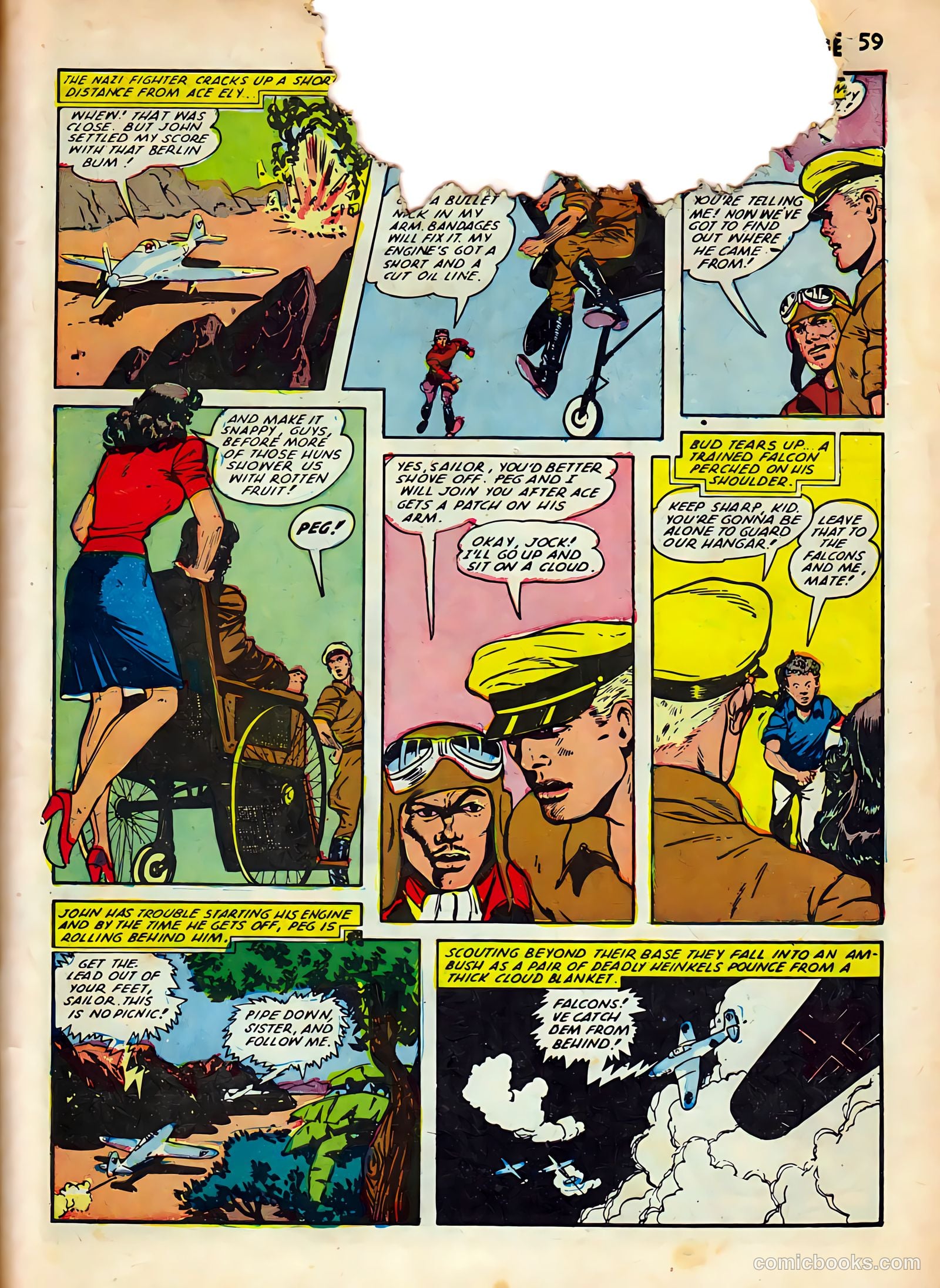 Rangers Comics #7 (1942) — page 61 of 68