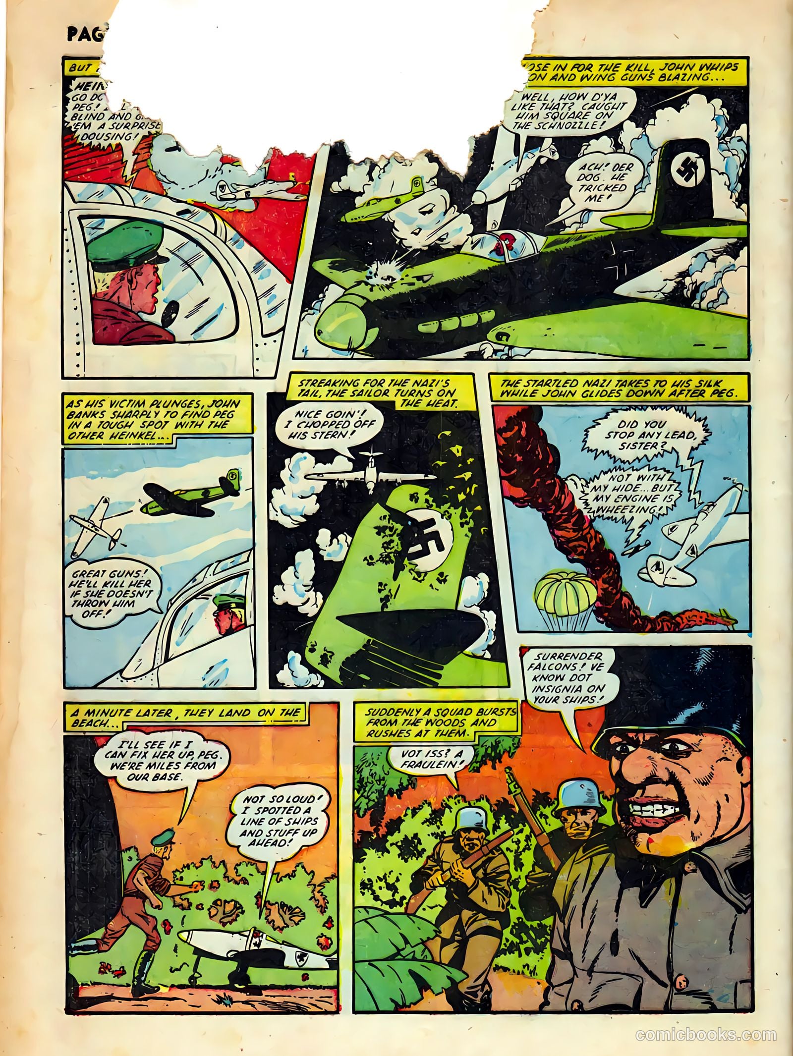 Rangers Comics #7 (1942) — page 62 of 68
