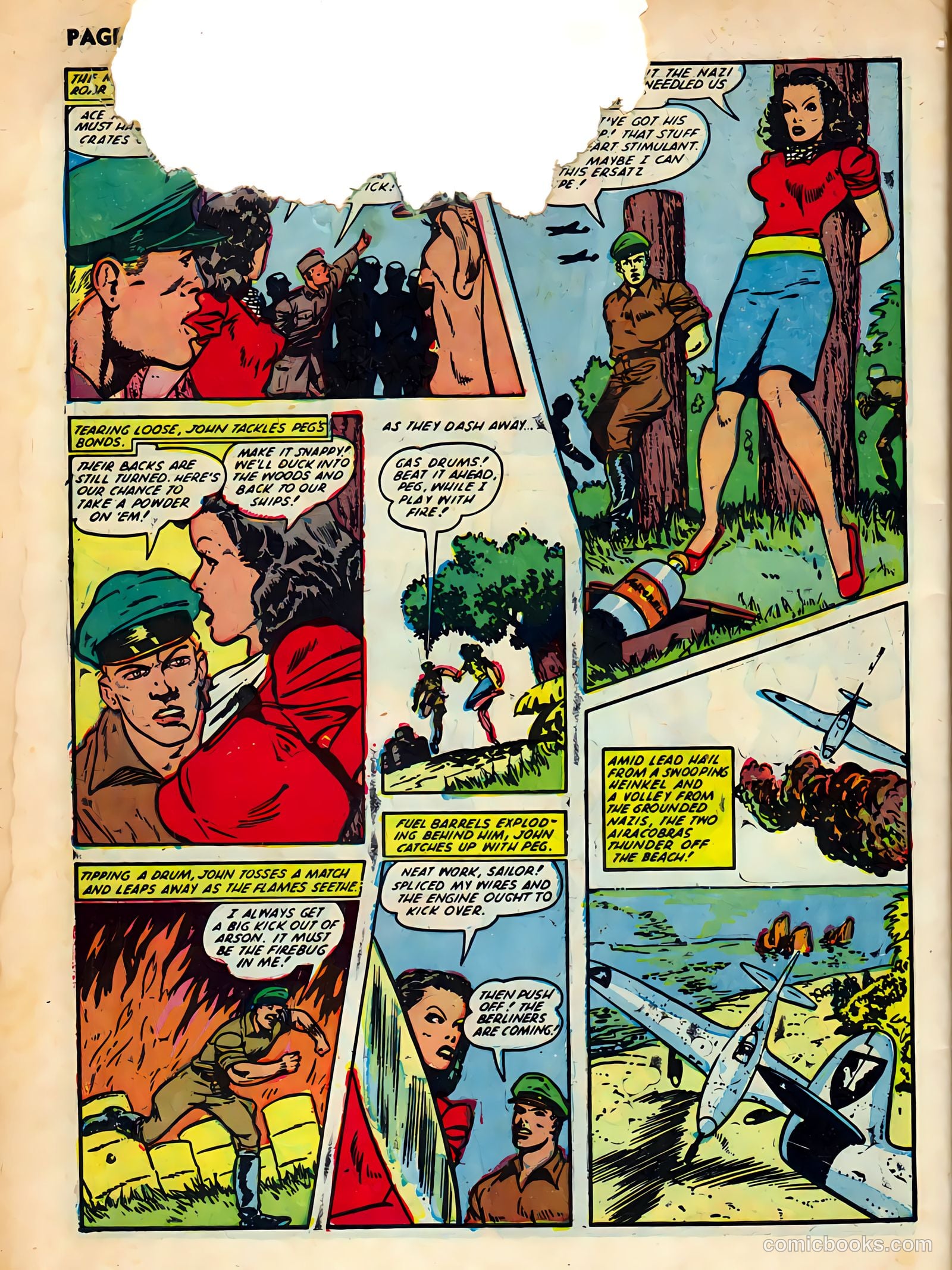 Rangers Comics #7 (1942) — page 64 of 68