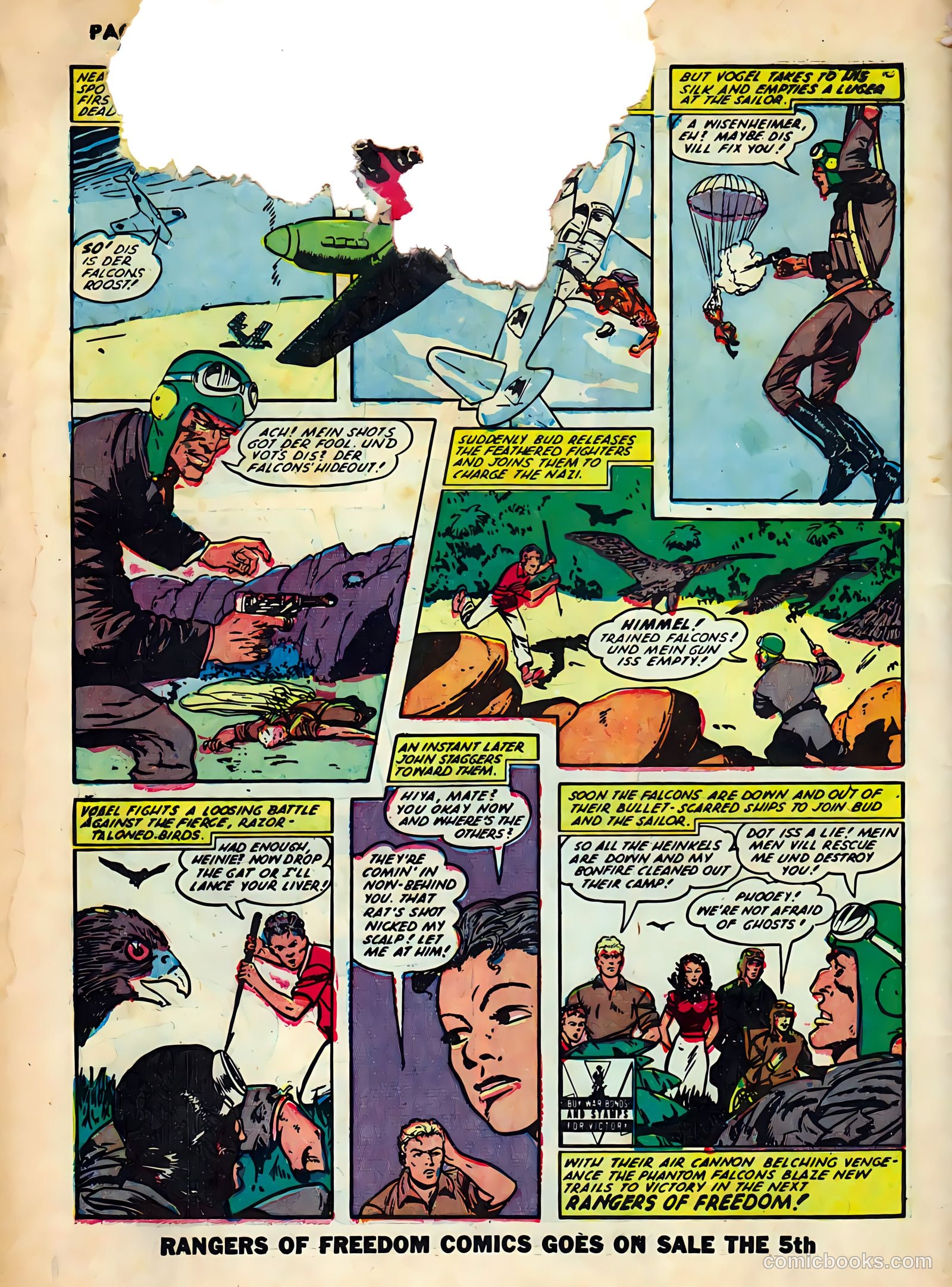 Rangers Comics #7 (1942) — page 66 of 68