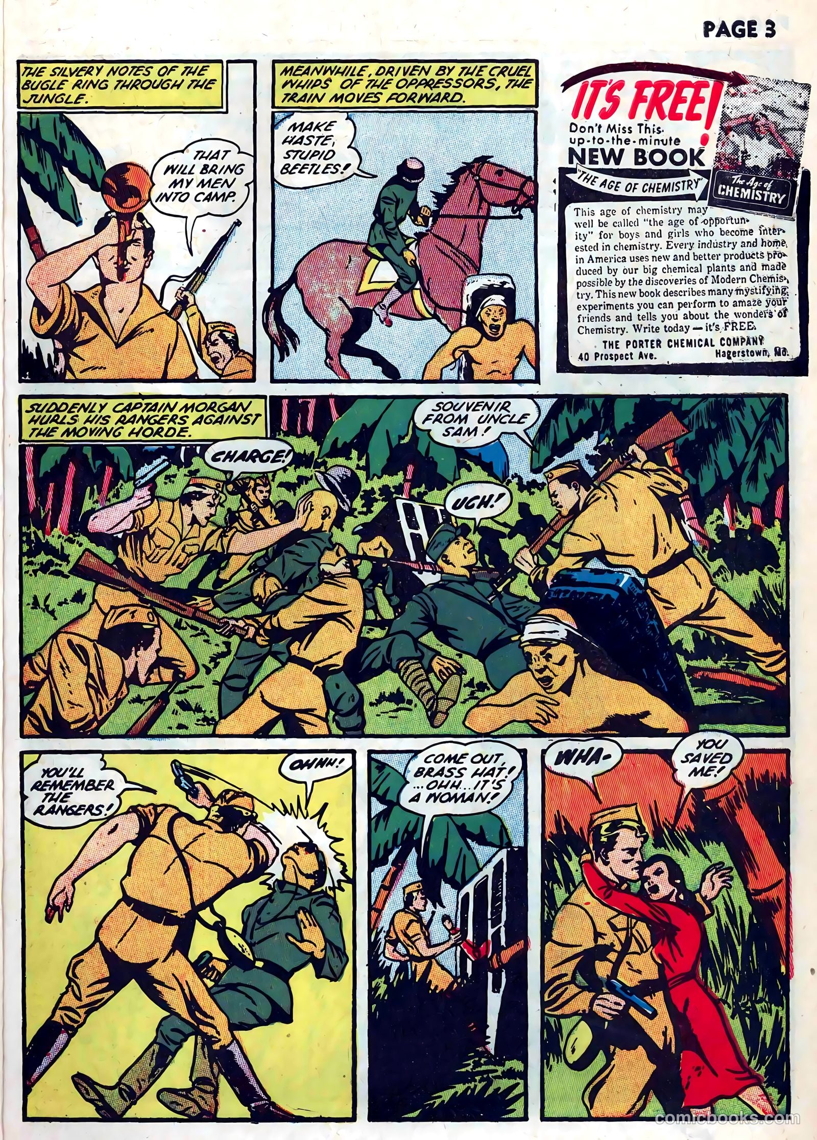 Rangers Comics #8 (1942) — page 5 of 68