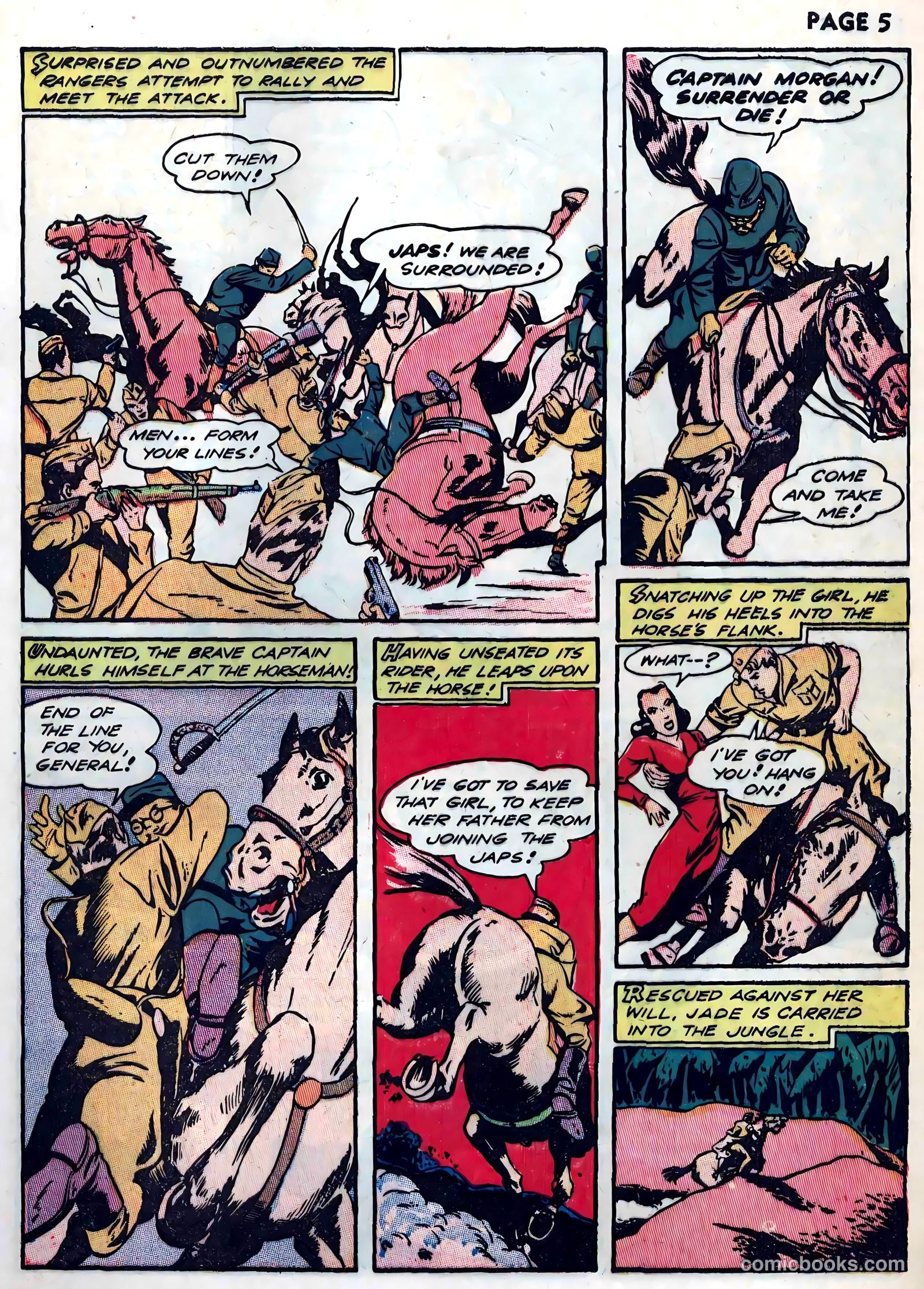 Rangers Comics #8 (1942) — page 7 of 68