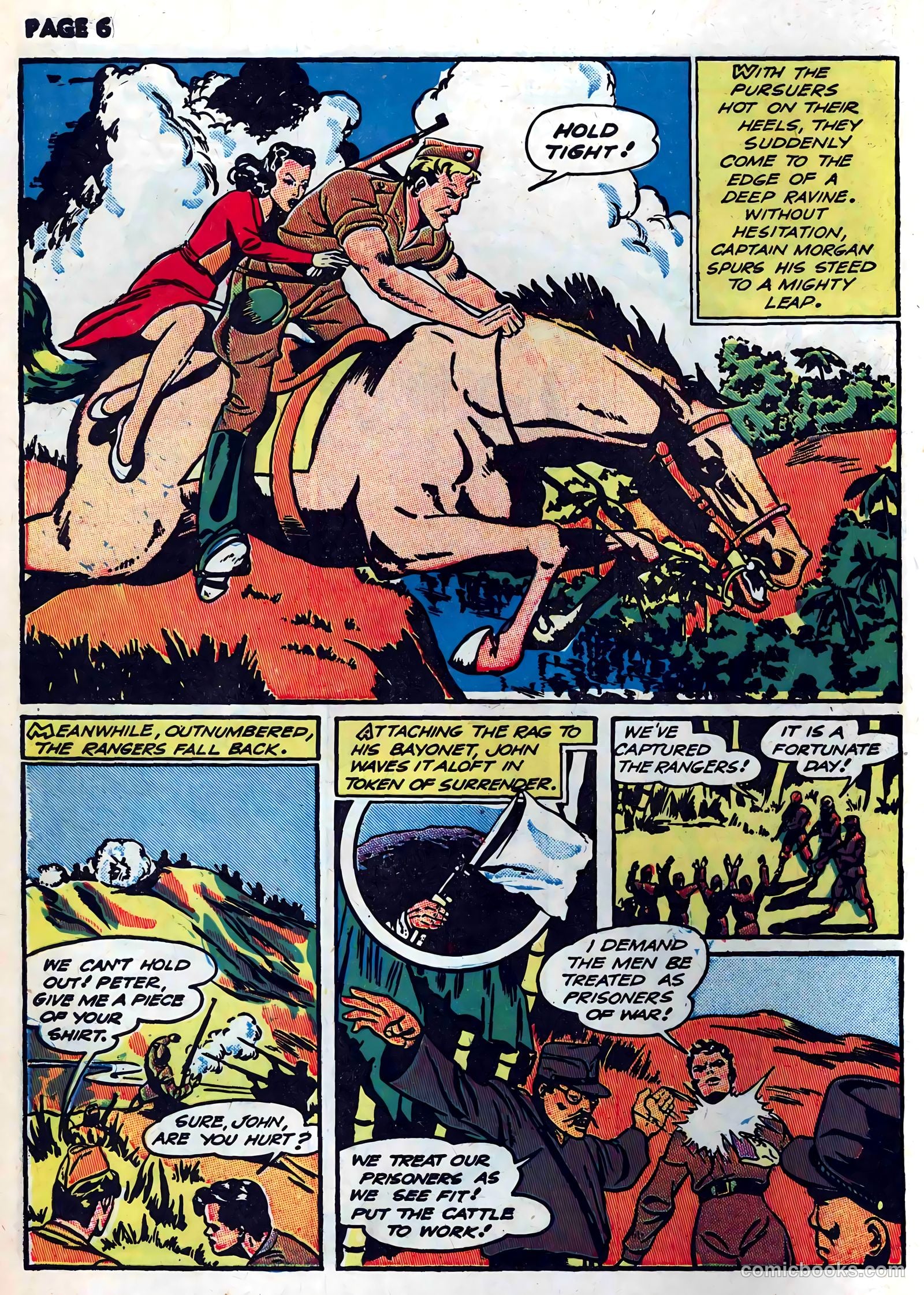 Rangers Comics #8 (1942) — page 8 of 68