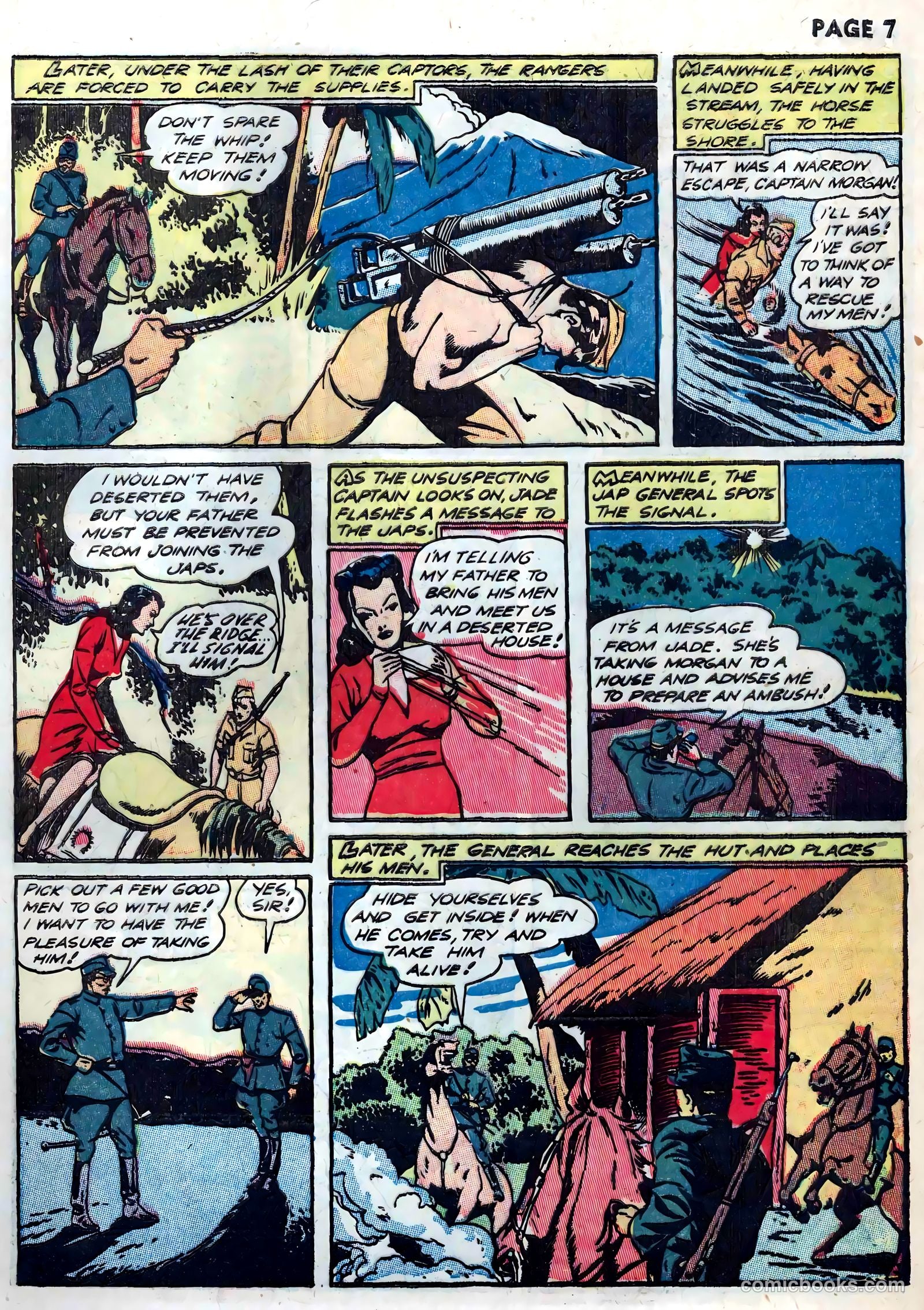 Rangers Comics #8 (1942) — page 9 of 68