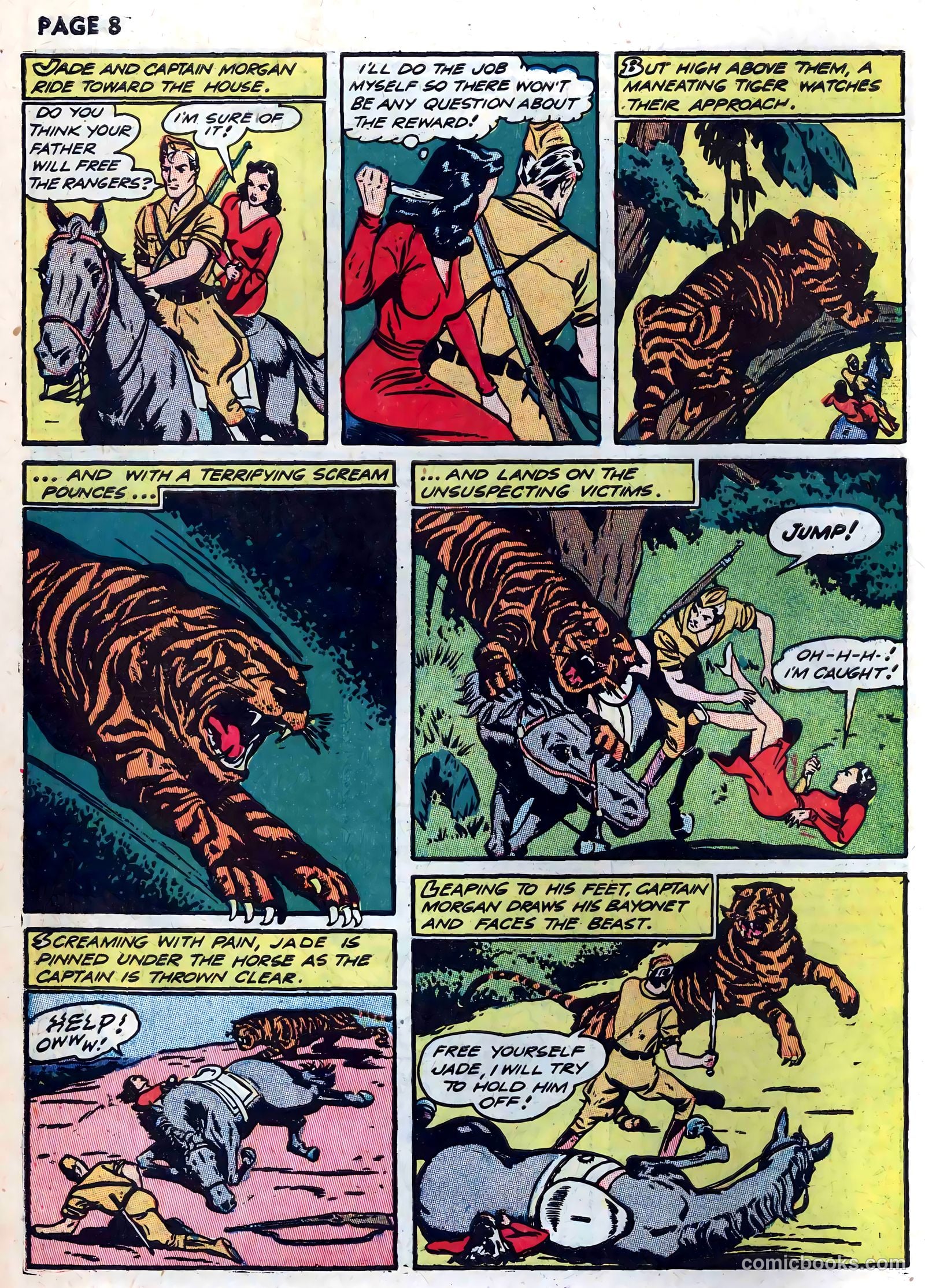 Rangers Comics #8 (1942) — page 10 of 68