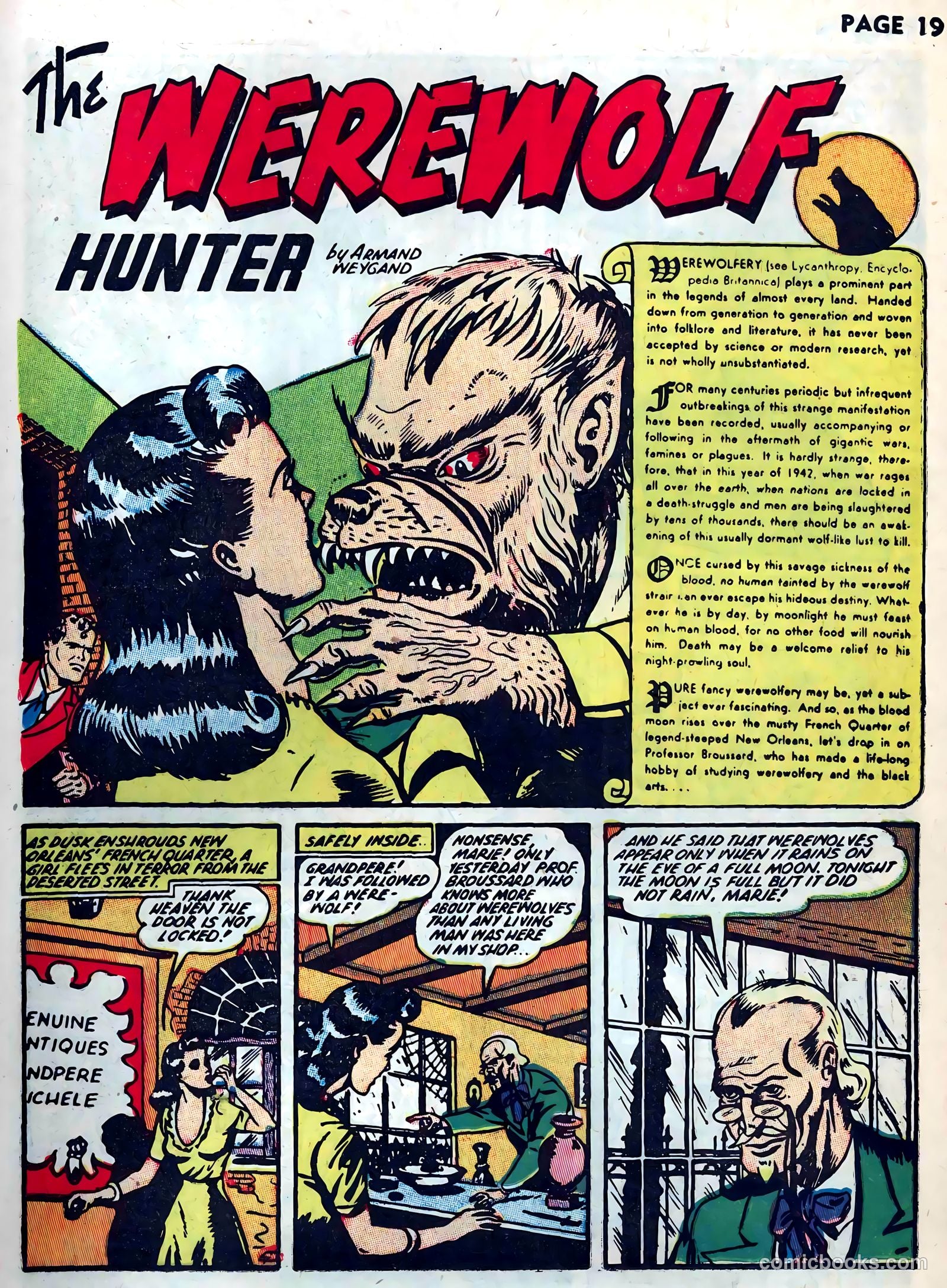 Rangers Comics #8 (1942) — page 21 of 68
