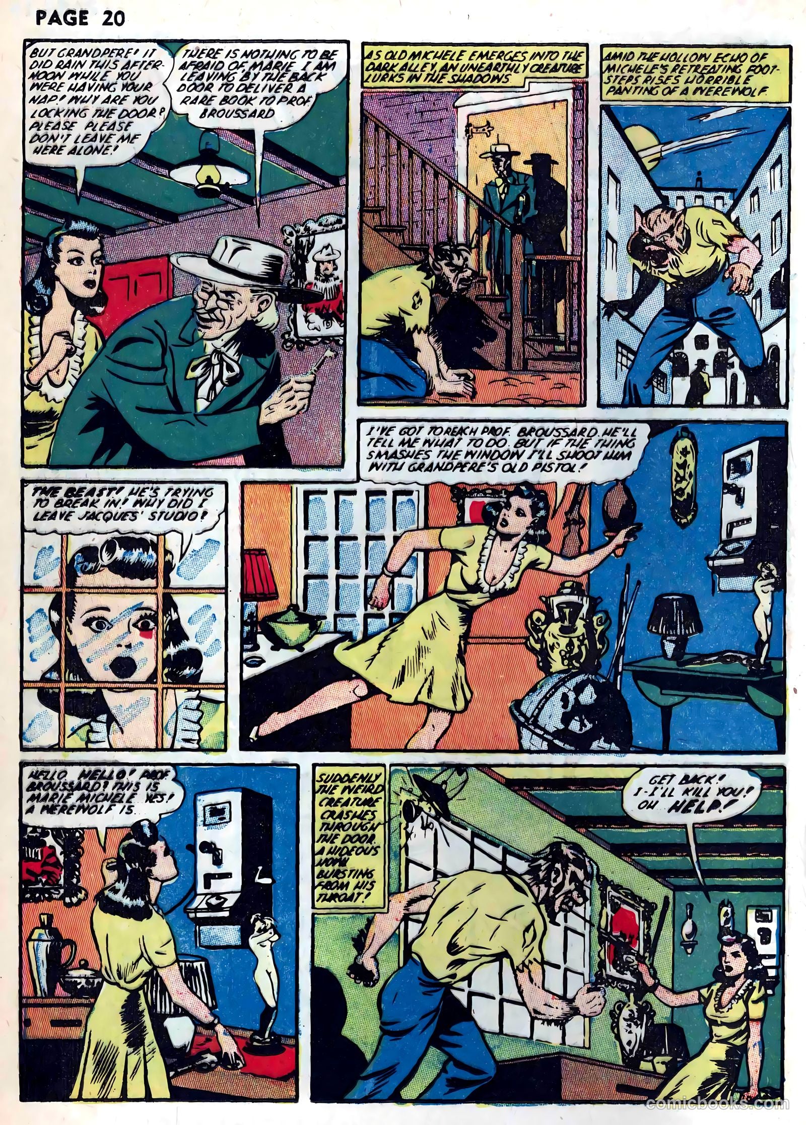 Rangers Comics #8 (1942) — page 22 of 68